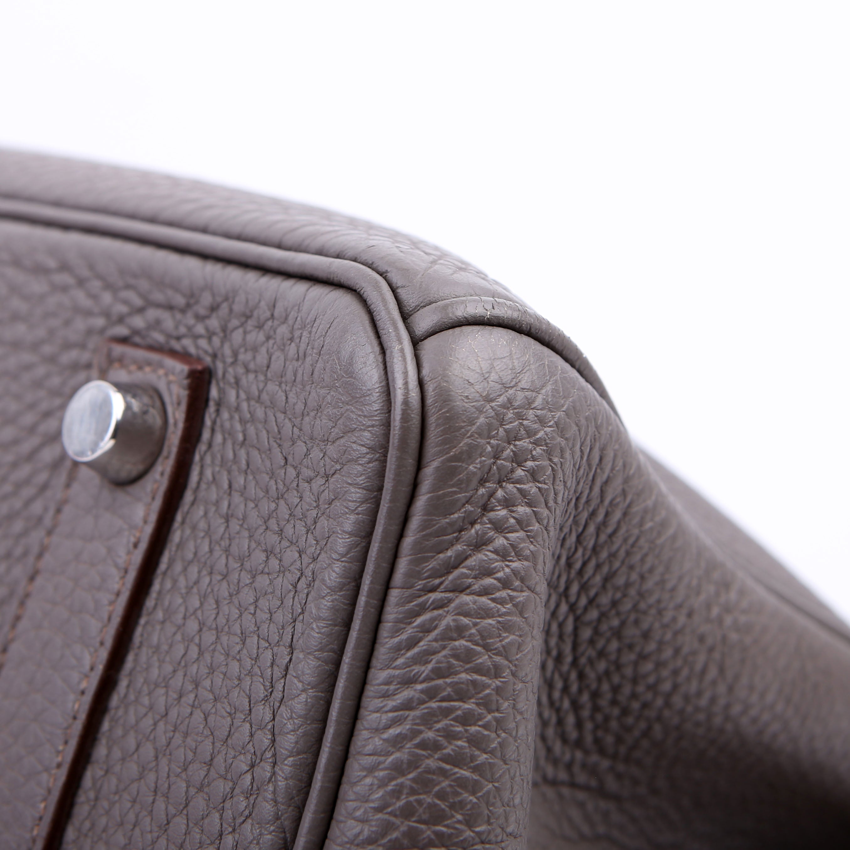 Hermes Birkin 35 Togo 2014 Etain/Palladium