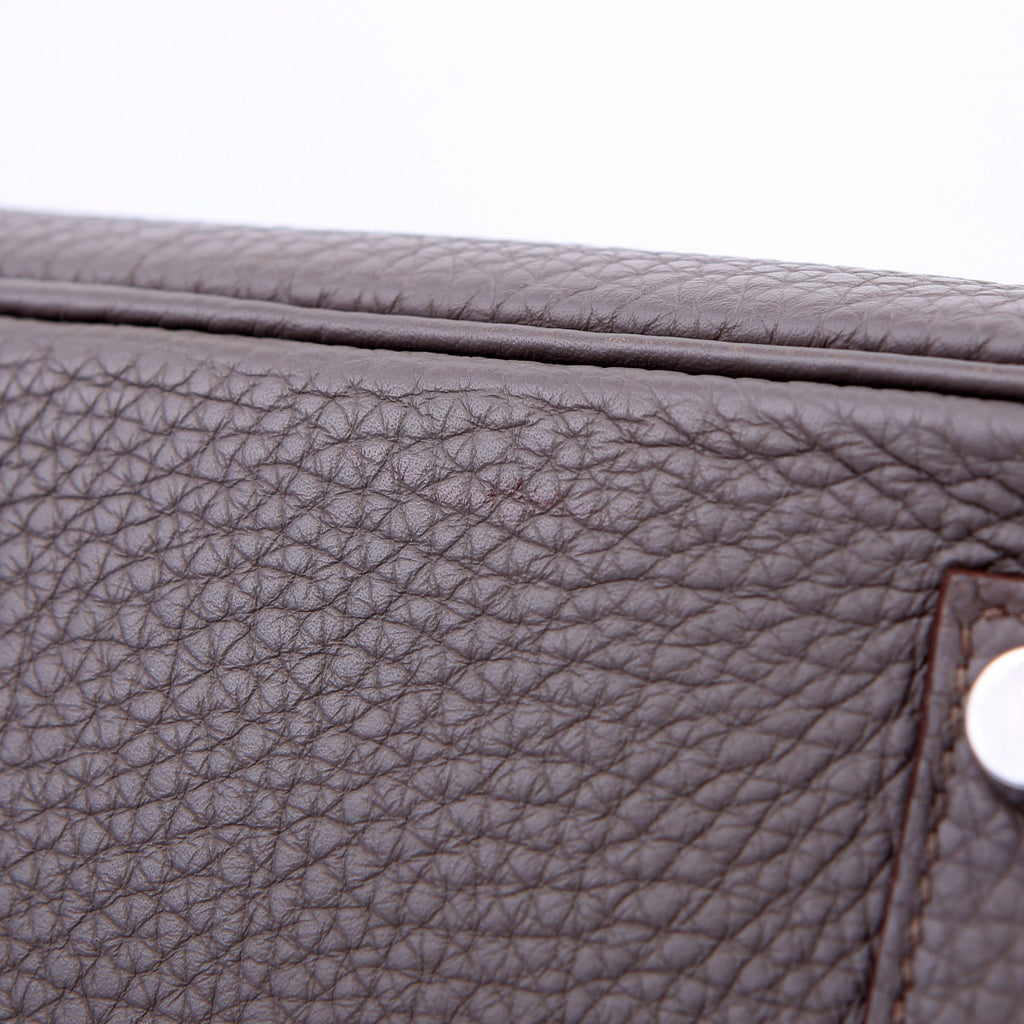 Hermes Birkin 35 Togo 2014 Etain/Palladium