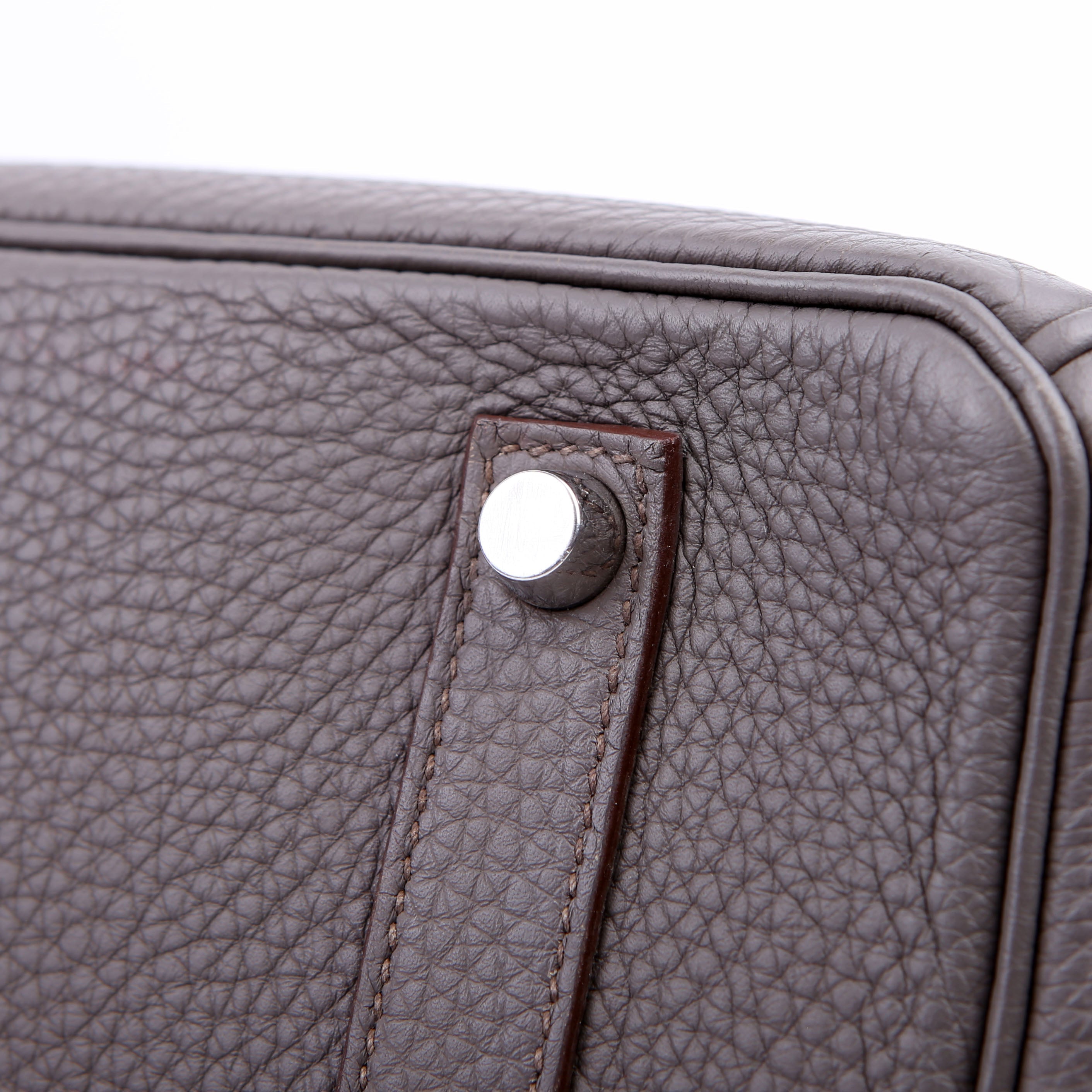 Hermes Birkin 35 Togo 2014 Etain/Palladium