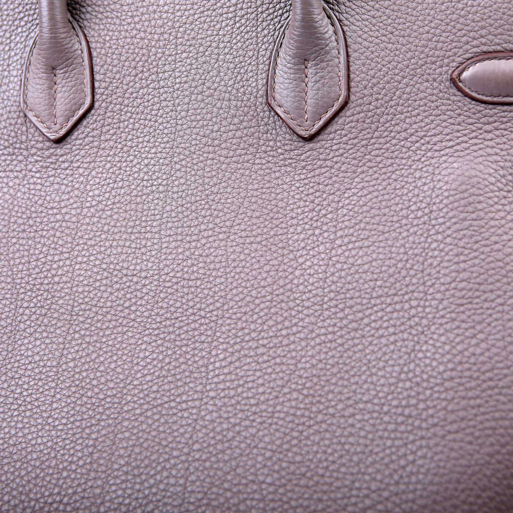 Hermes Birkin 35 Togo 2014 Etain/Palladium