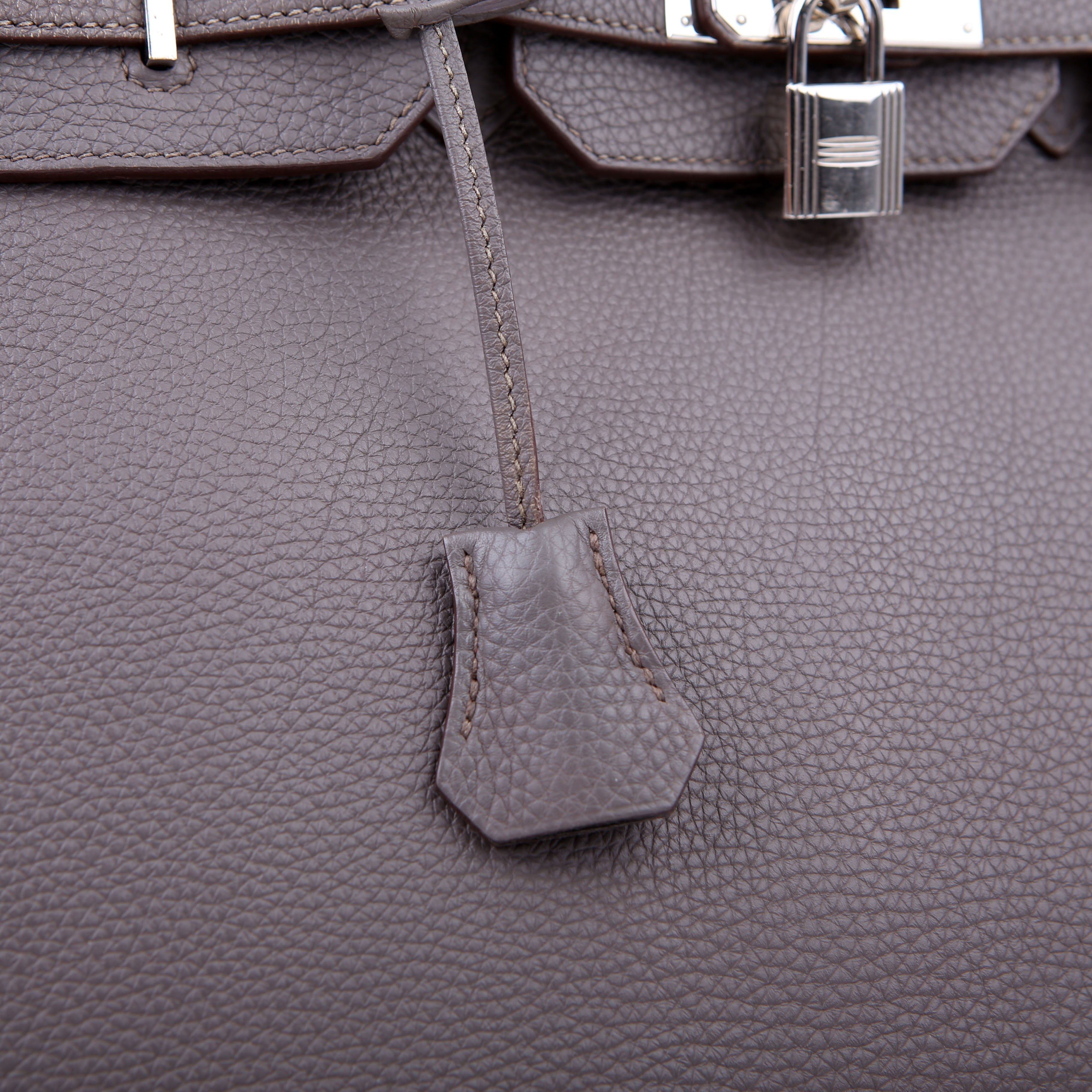Hermes Birkin 35 Togo 2014 Etain/Palladium
