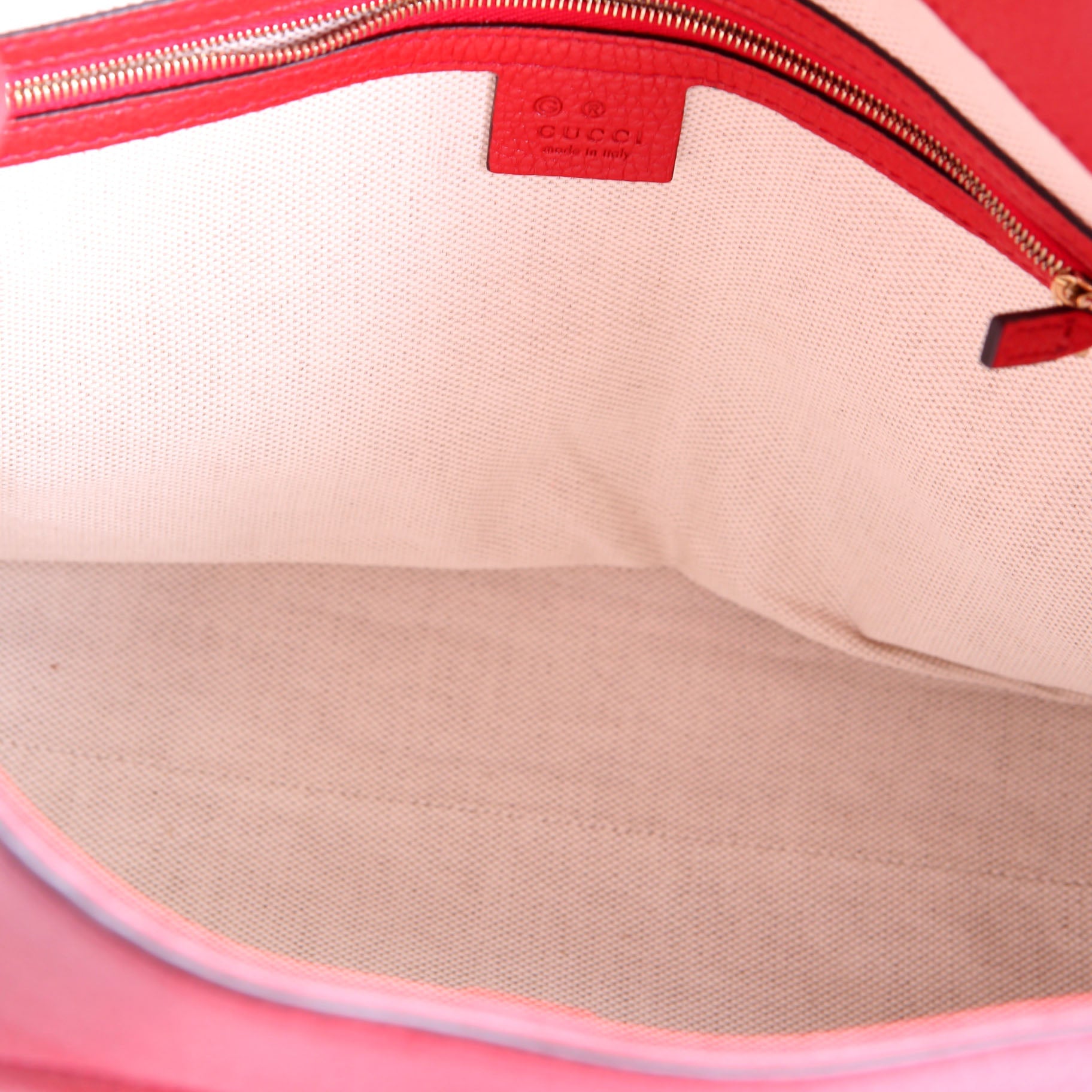 Gucci 536196 Soho Chain Tote Newer Red