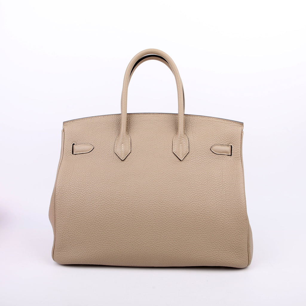 Hermes Birkin 35 Togo 2010 Tourterelle/Palladium