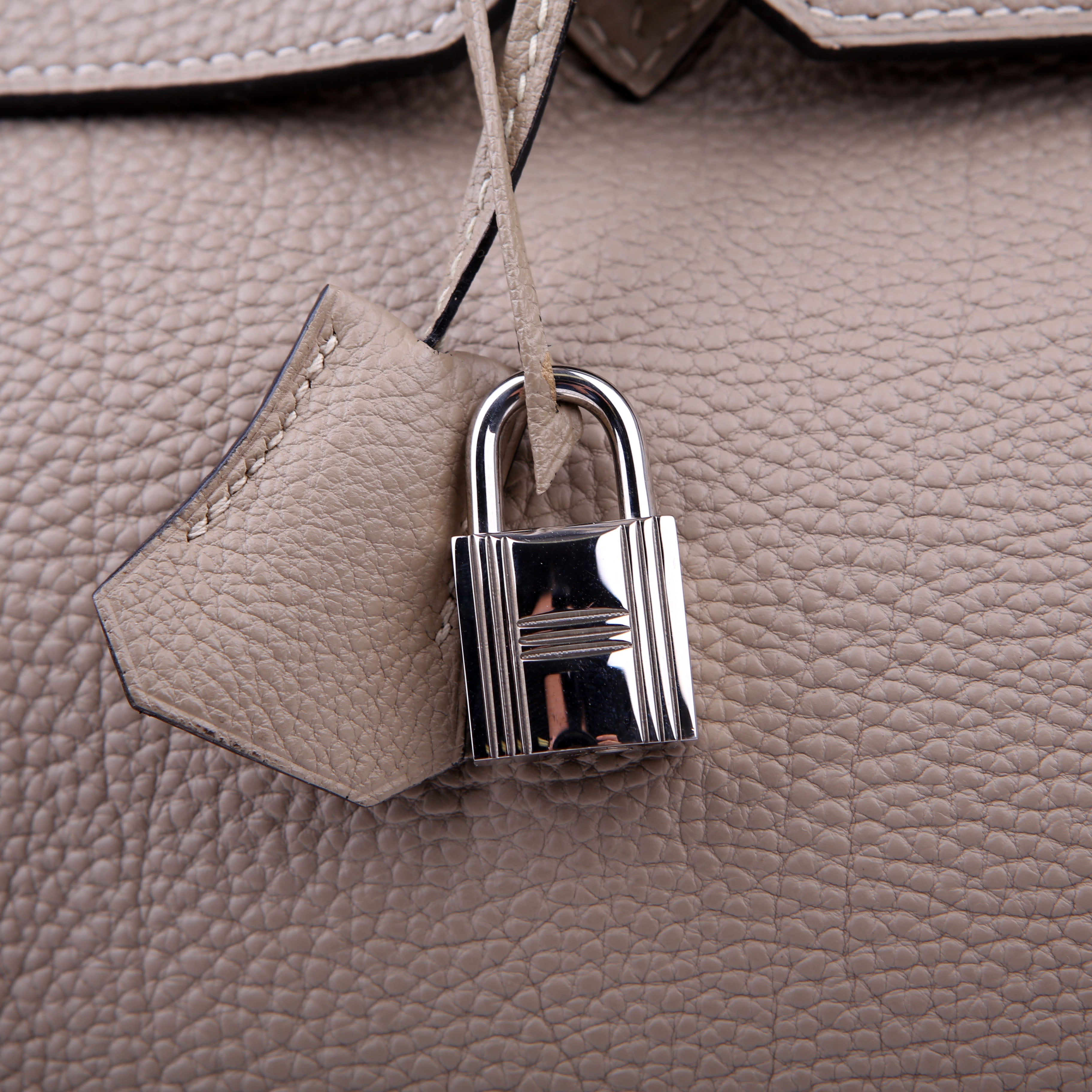 Hermes Birkin 35 Togo 2010 Tourterelle/Palladium