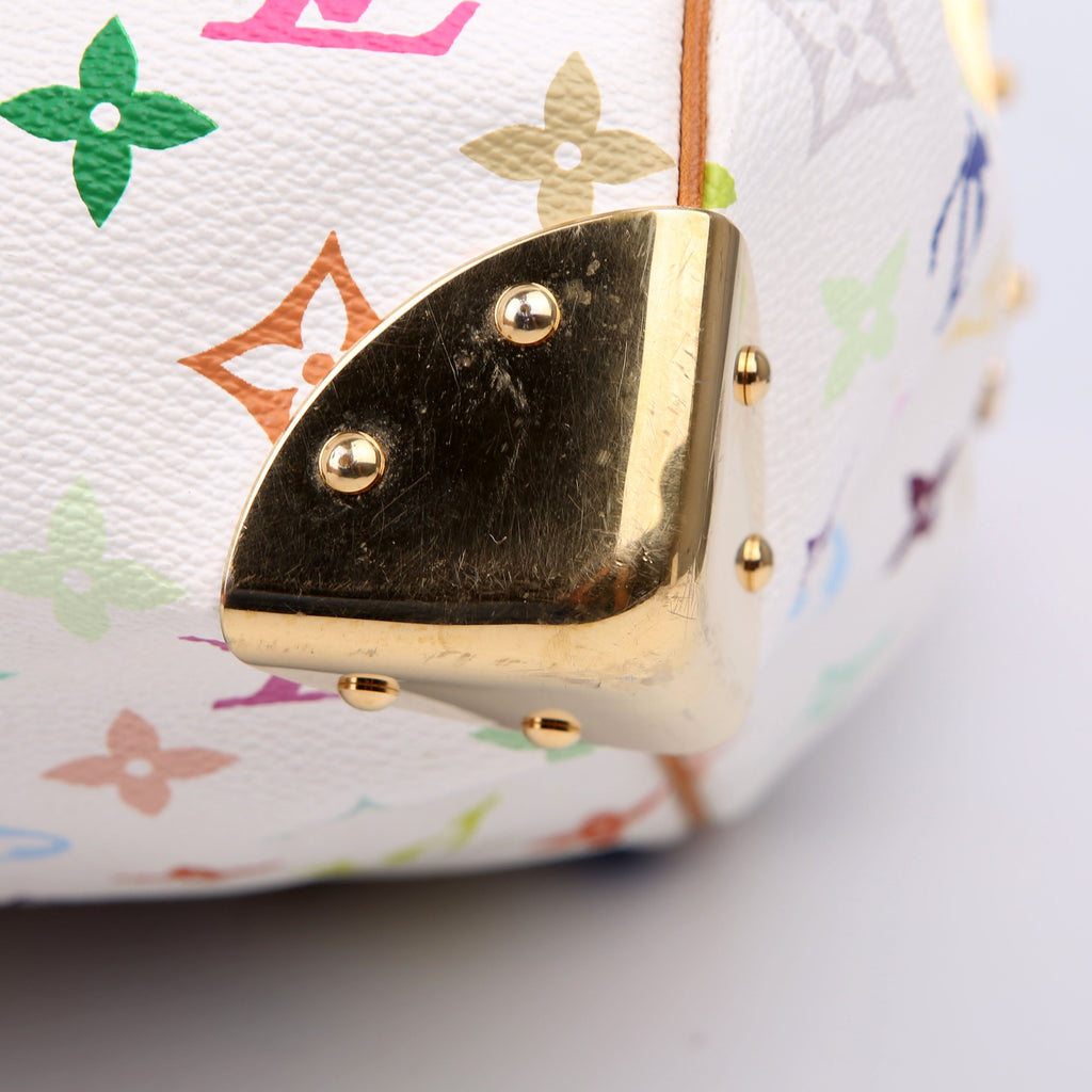 Keepall 45 Multicolor Monogram White