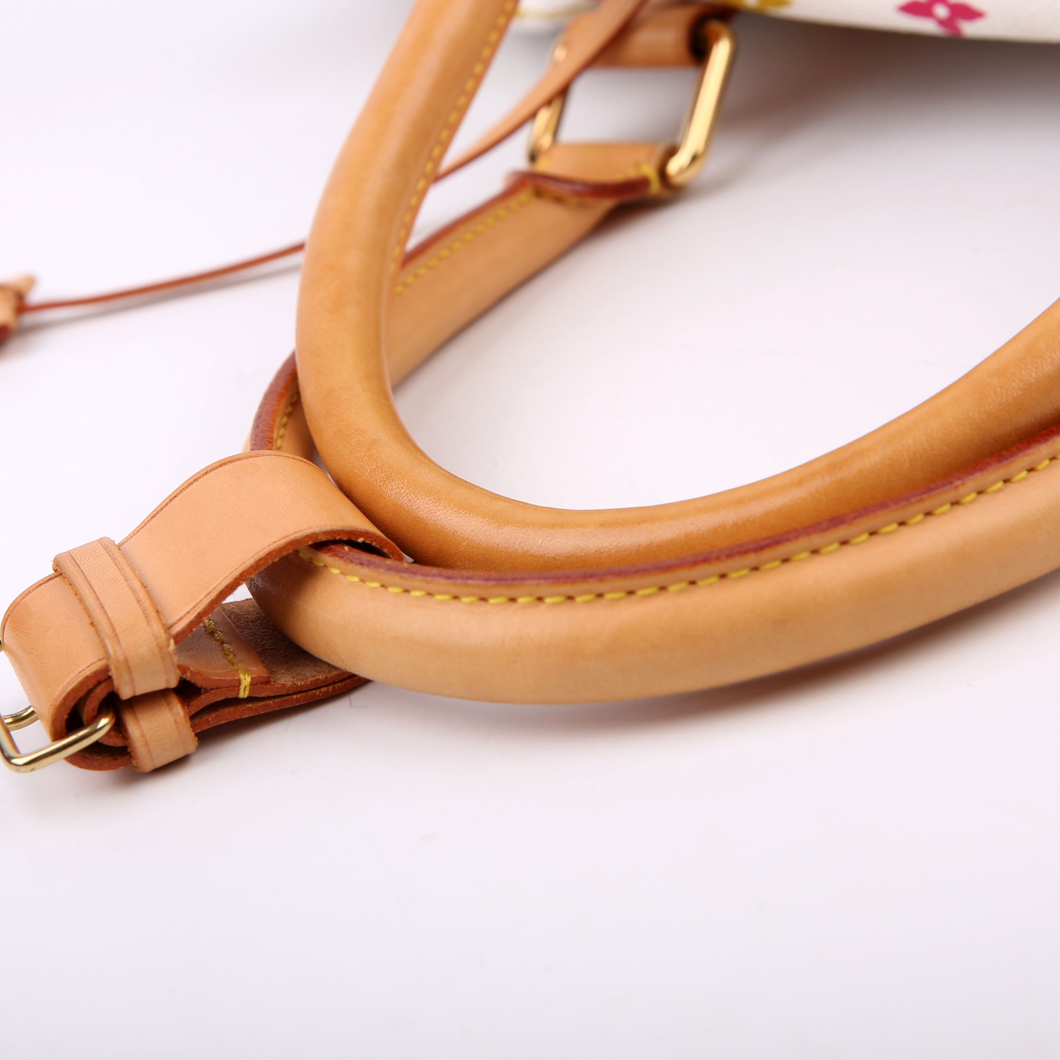 Keepall 45 Multicolor Monogram White