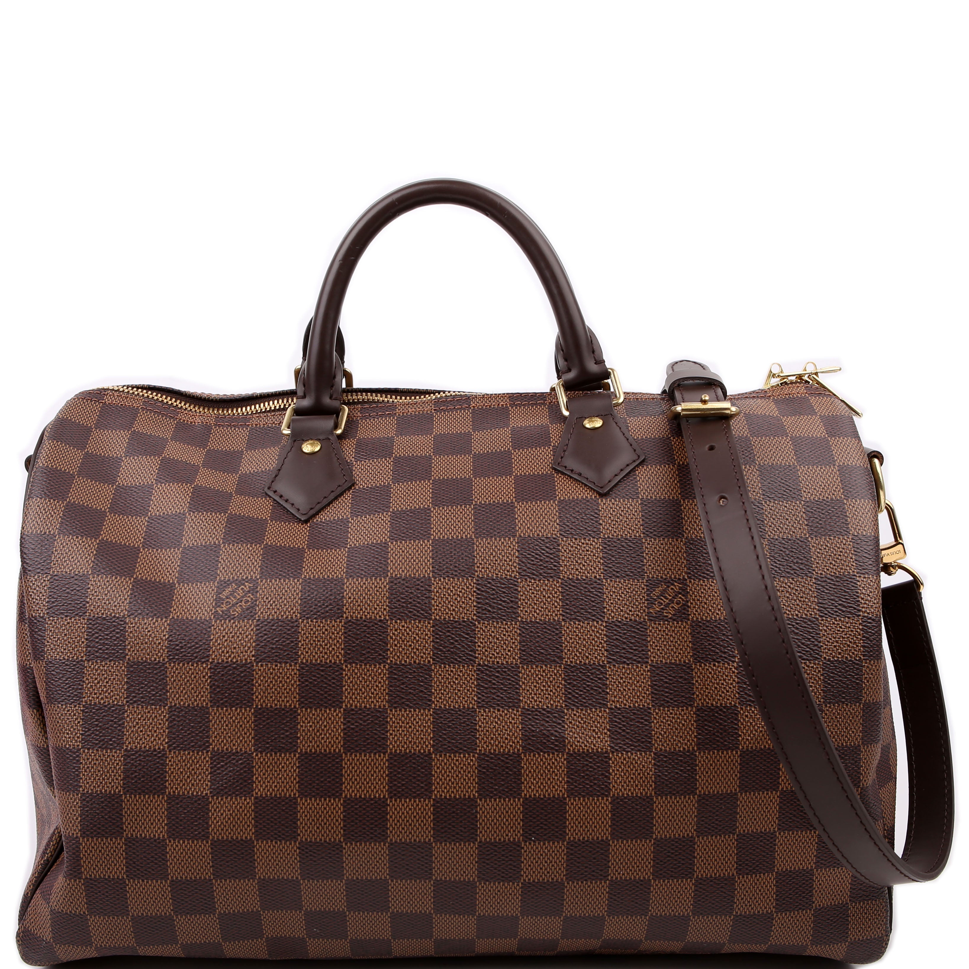 Speedy 35 Bandouliere Damier Ebene