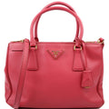 Prada Saffiano Galleria Small Pink
