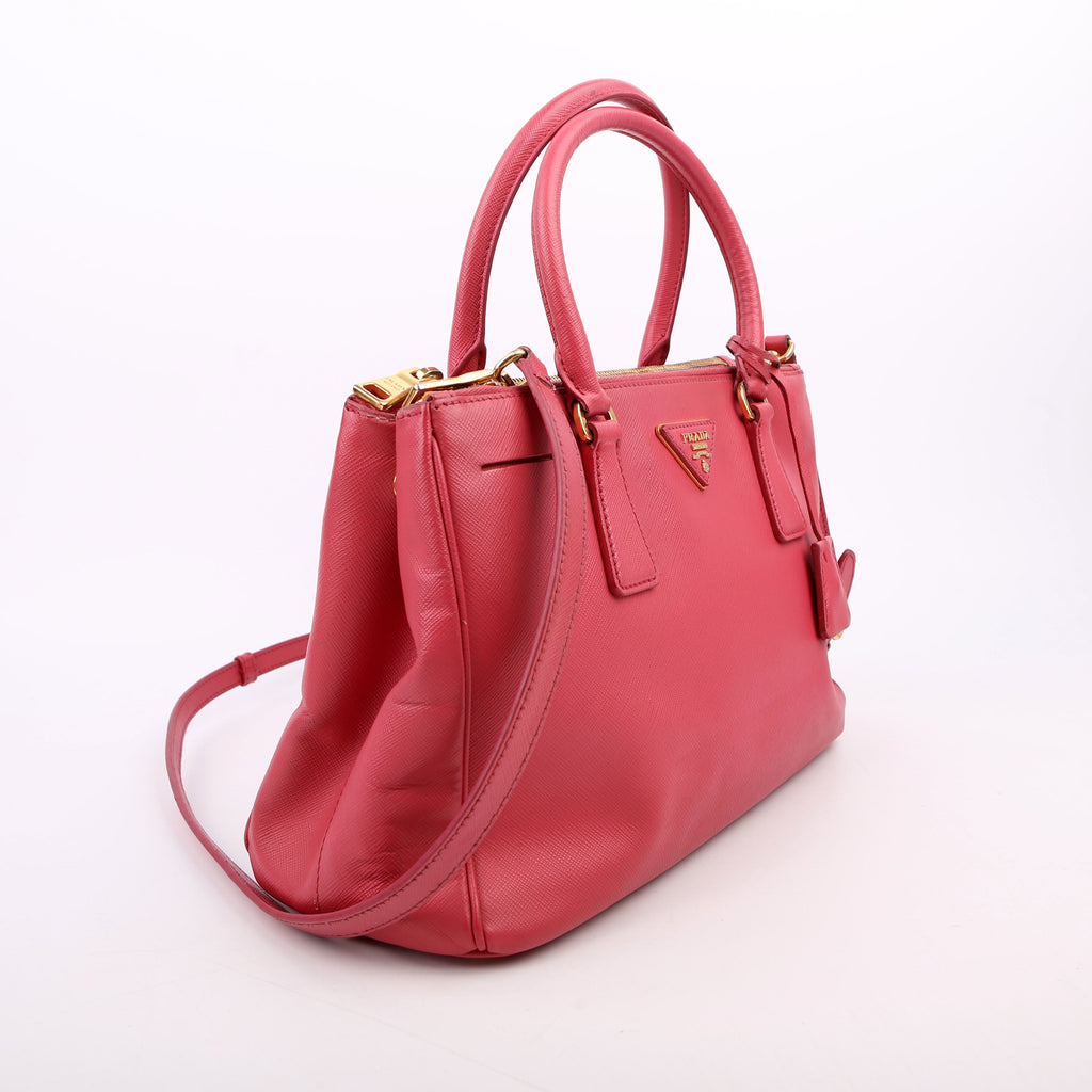 Prada Saffiano Galleria Small Pink