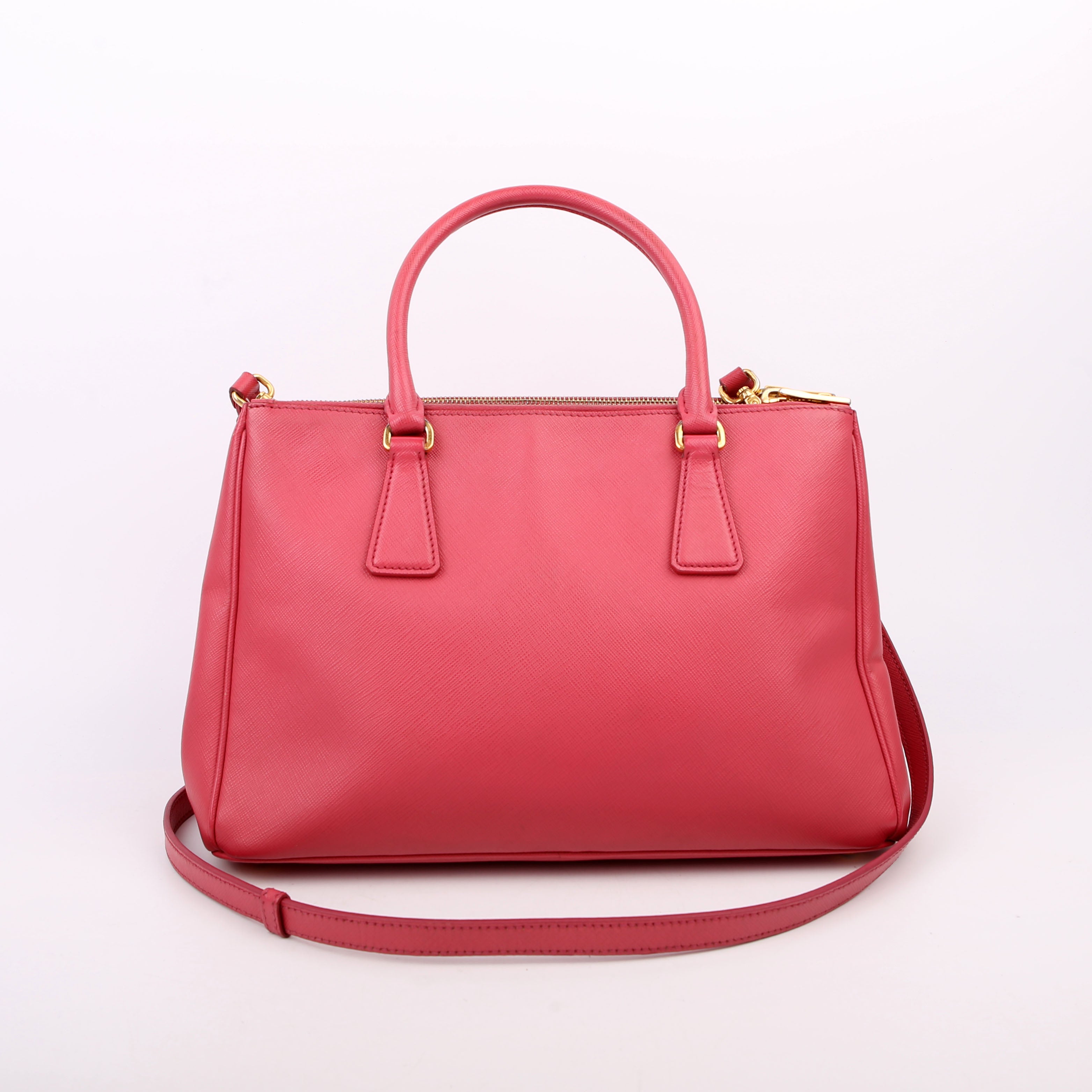 Prada Saffiano Galleria Small Pink