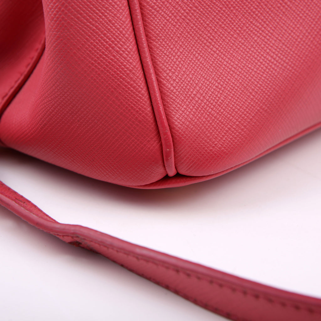 Prada Saffiano Galleria Small Pink