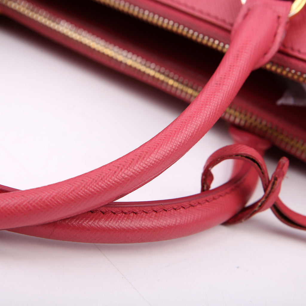 Prada Saffiano Galleria Small Pink
