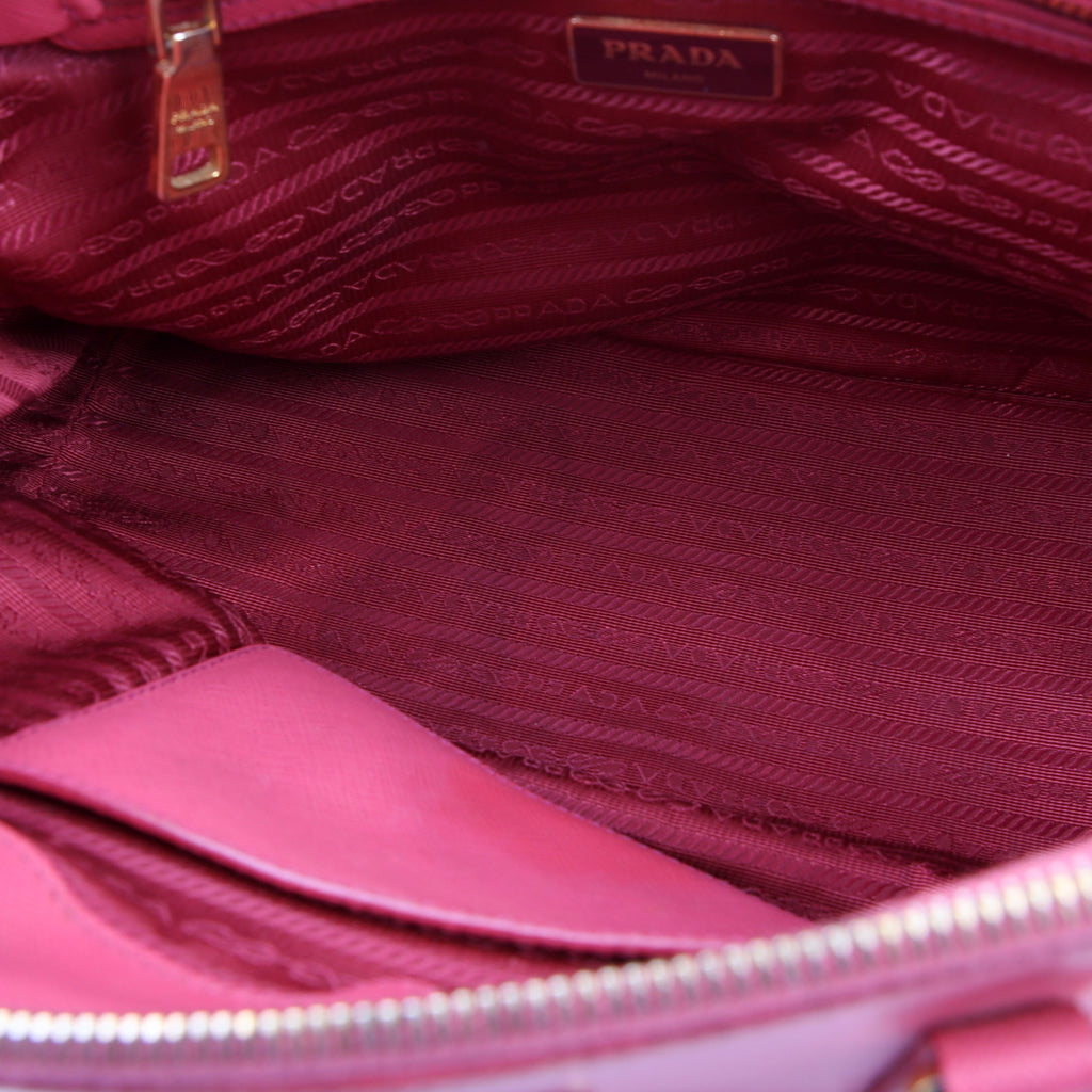 Prada Saffiano Galleria Small Pink