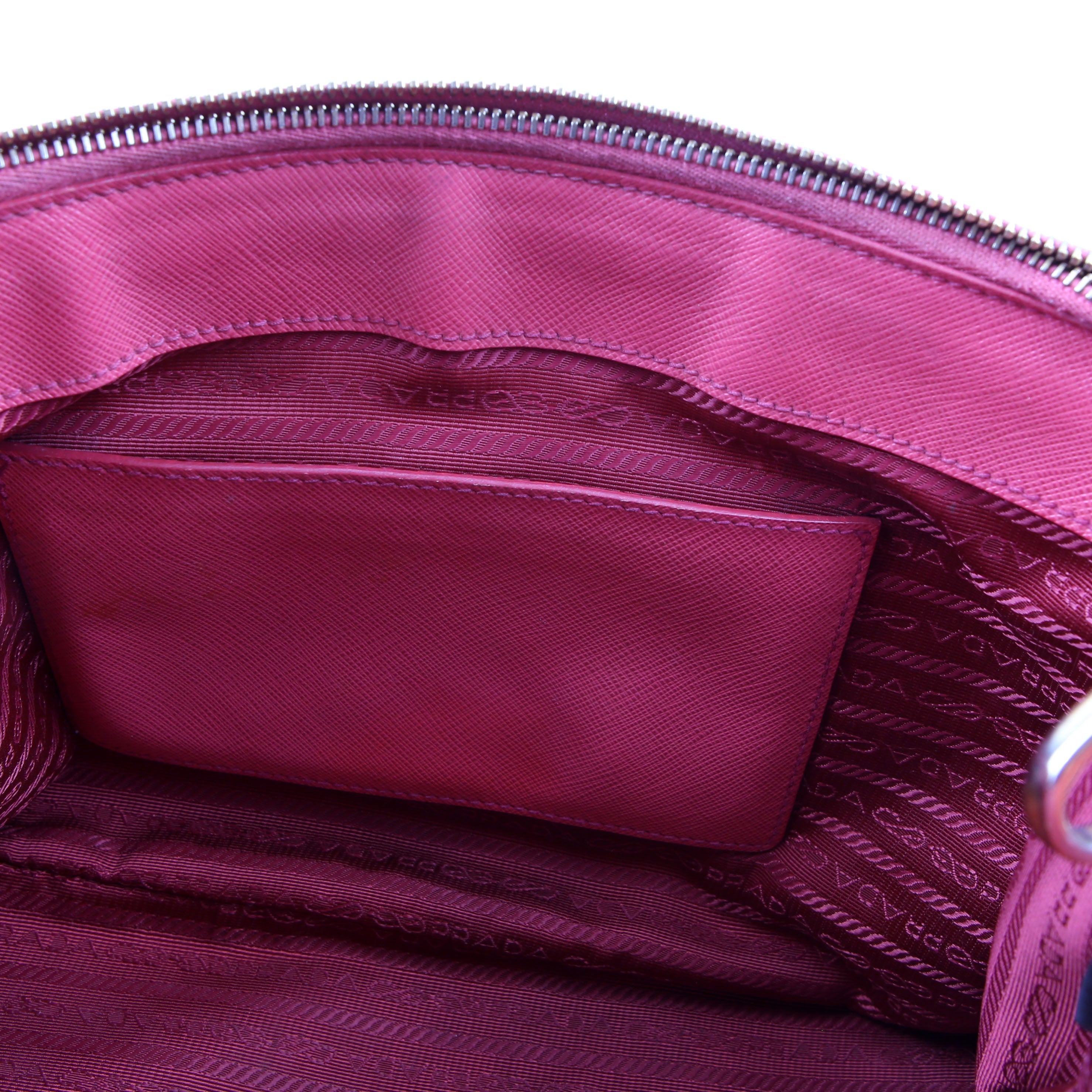 Prada Saffiano Galleria Small Pink