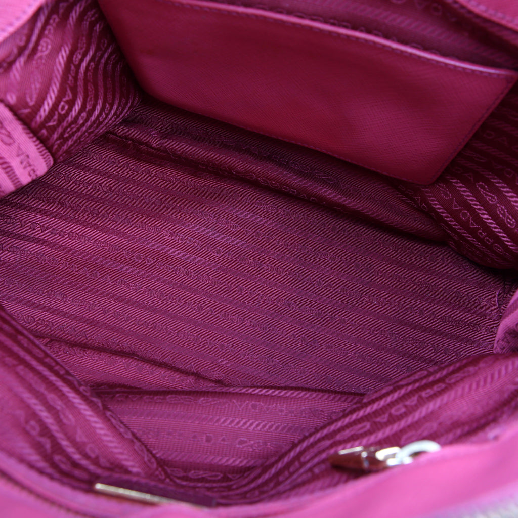 Prada Saffiano Galleria Small Pink