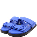 Sunset Flat Comfort Mules Size 39 Blue