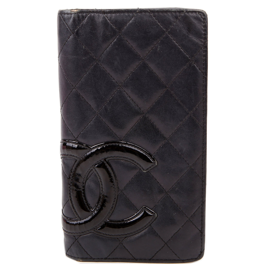 Cambon Ligne Long Wallet Black