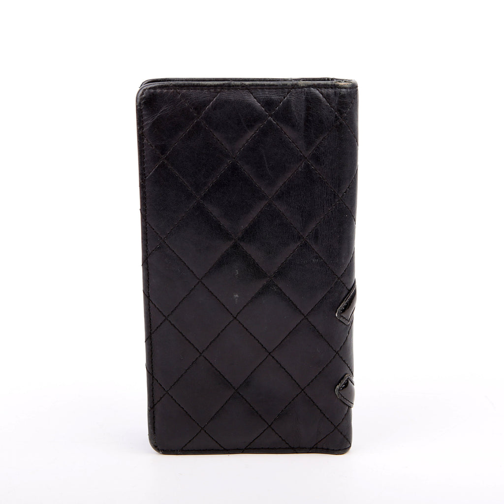 Cambon Ligne Long Wallet Black