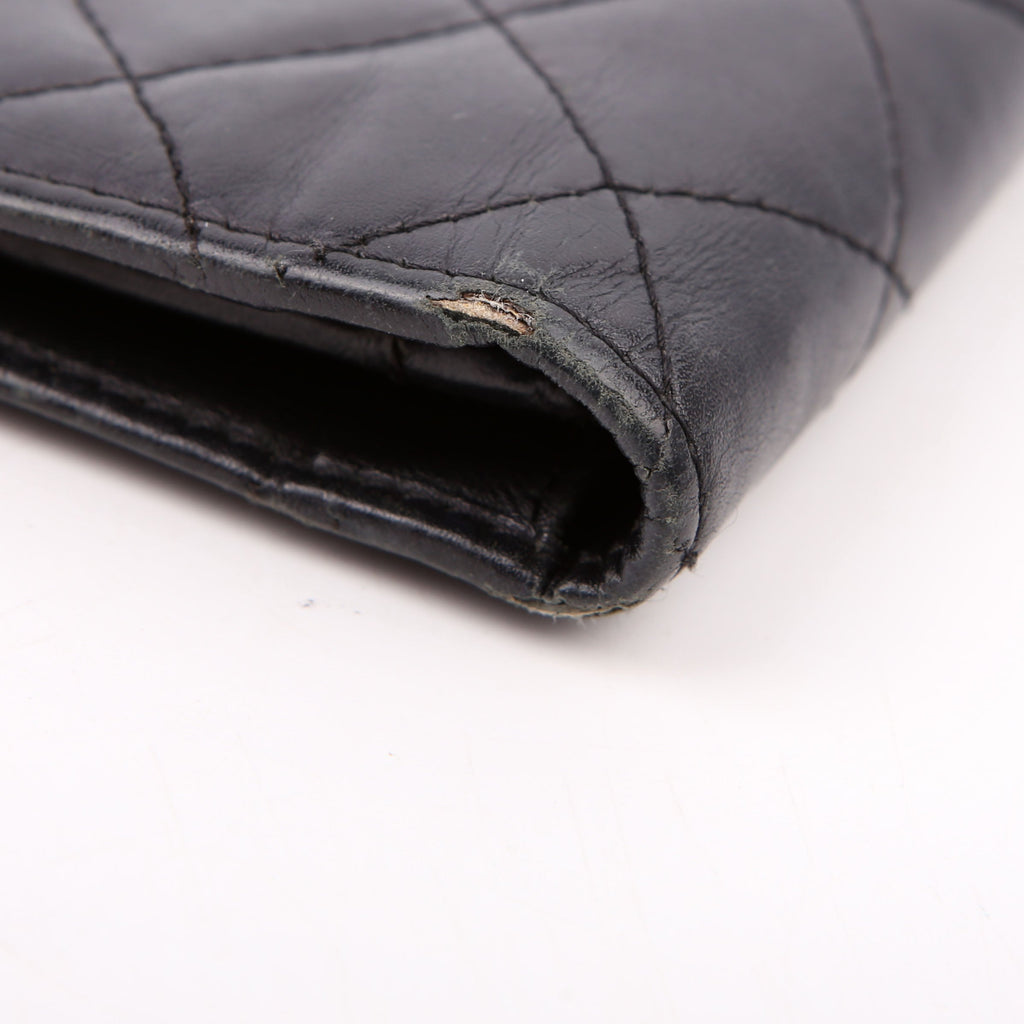 Cambon Ligne Long Wallet Black