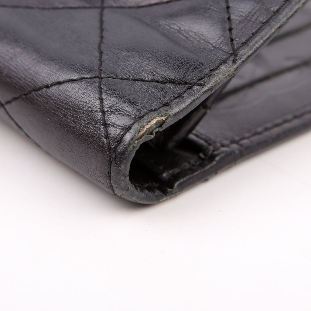 Cambon Ligne Long Wallet Black