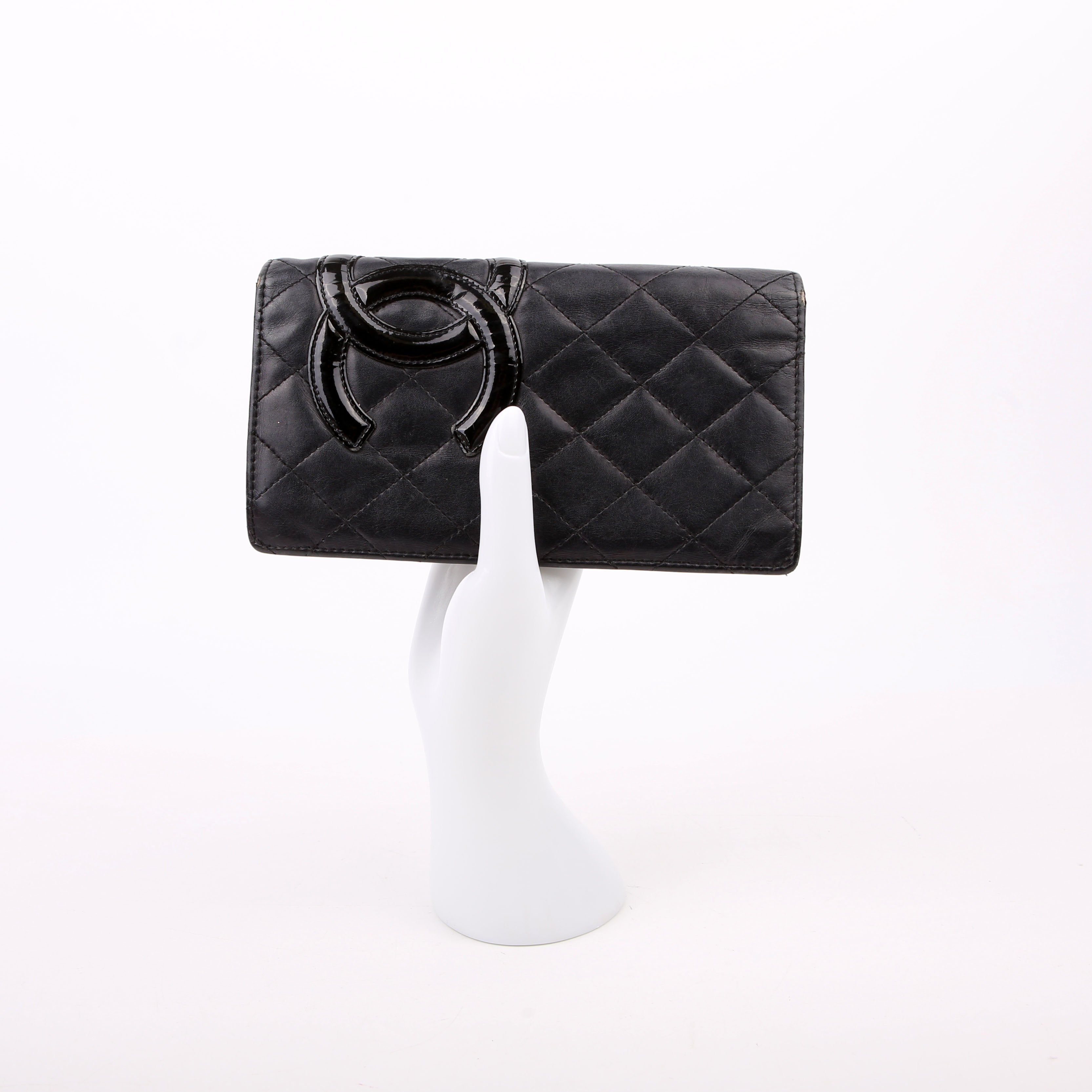 Cambon Ligne Long Wallet Black