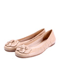 Prada Leather Bow Ballet Flats Size 37