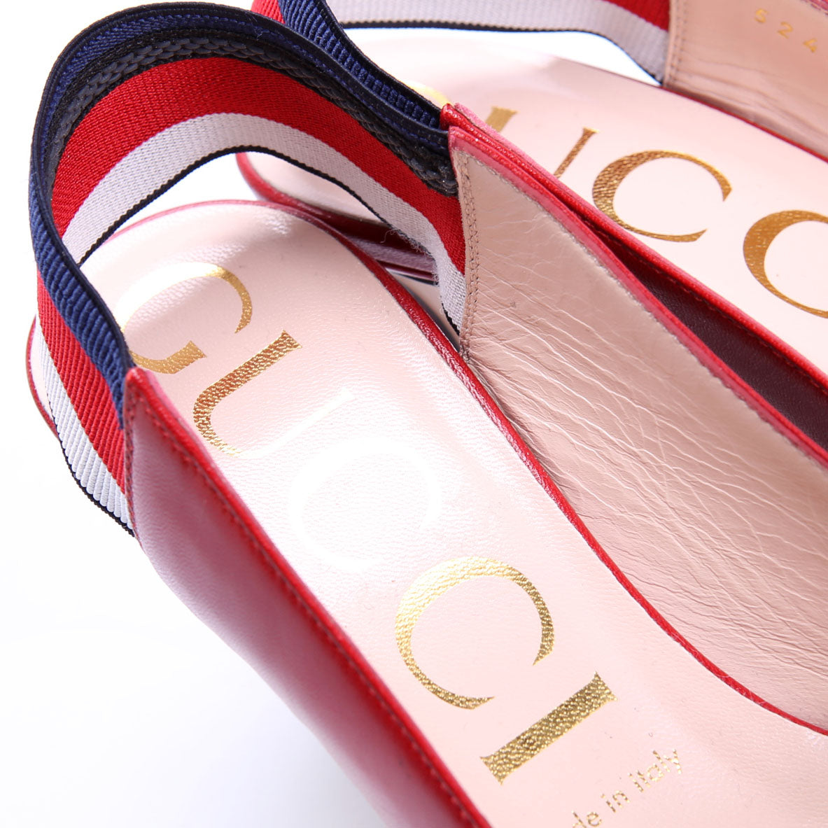 Gucci Sylvie Singback Pumps Size 37