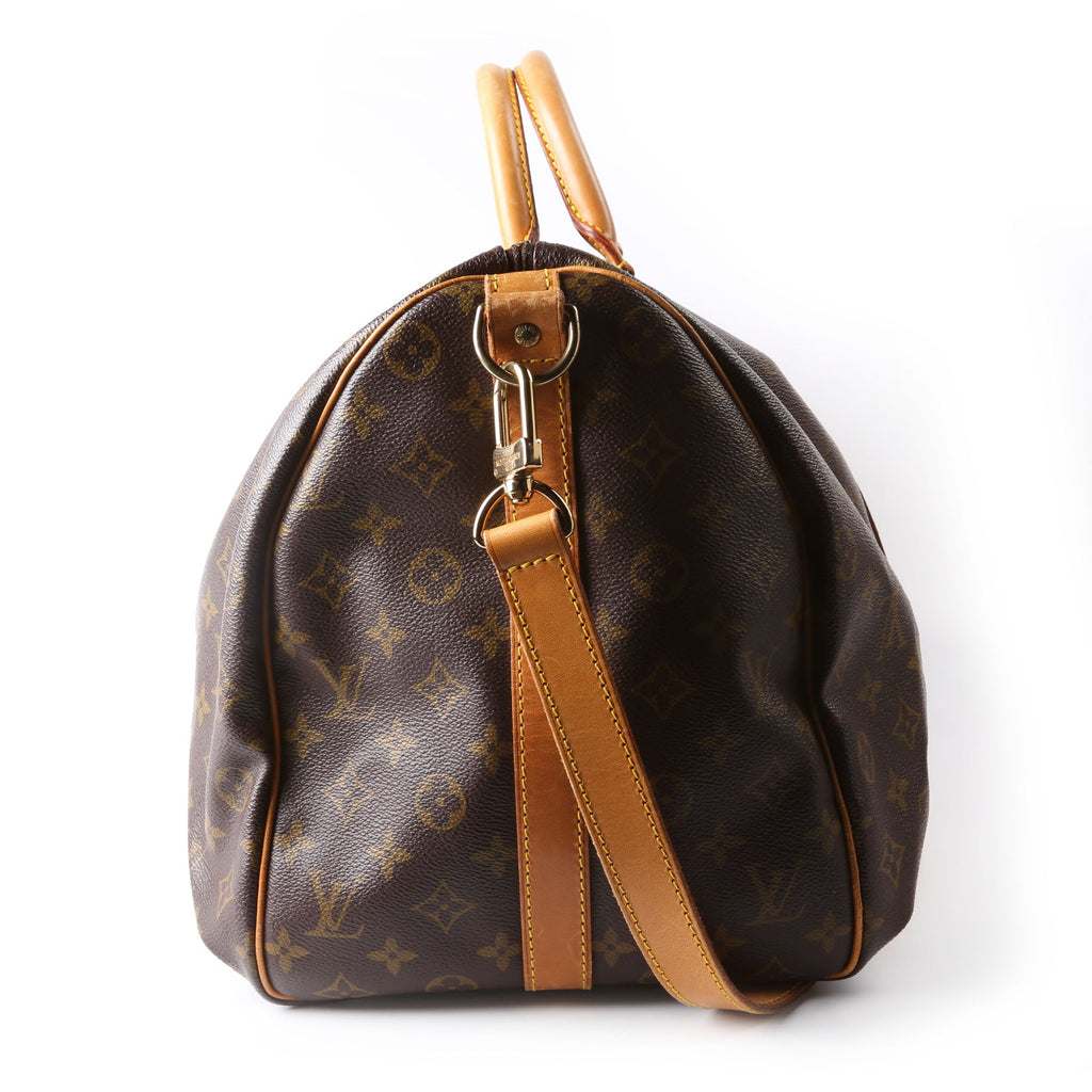 Keepall 50 Monogram Bandouliere Brown