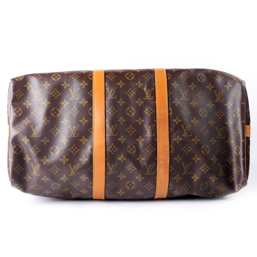 Keepall 50 Monogram Bandouliere Brown