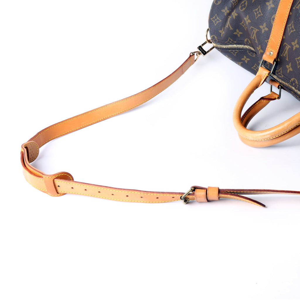 Keepall 50 Monogram Bandouliere Brown