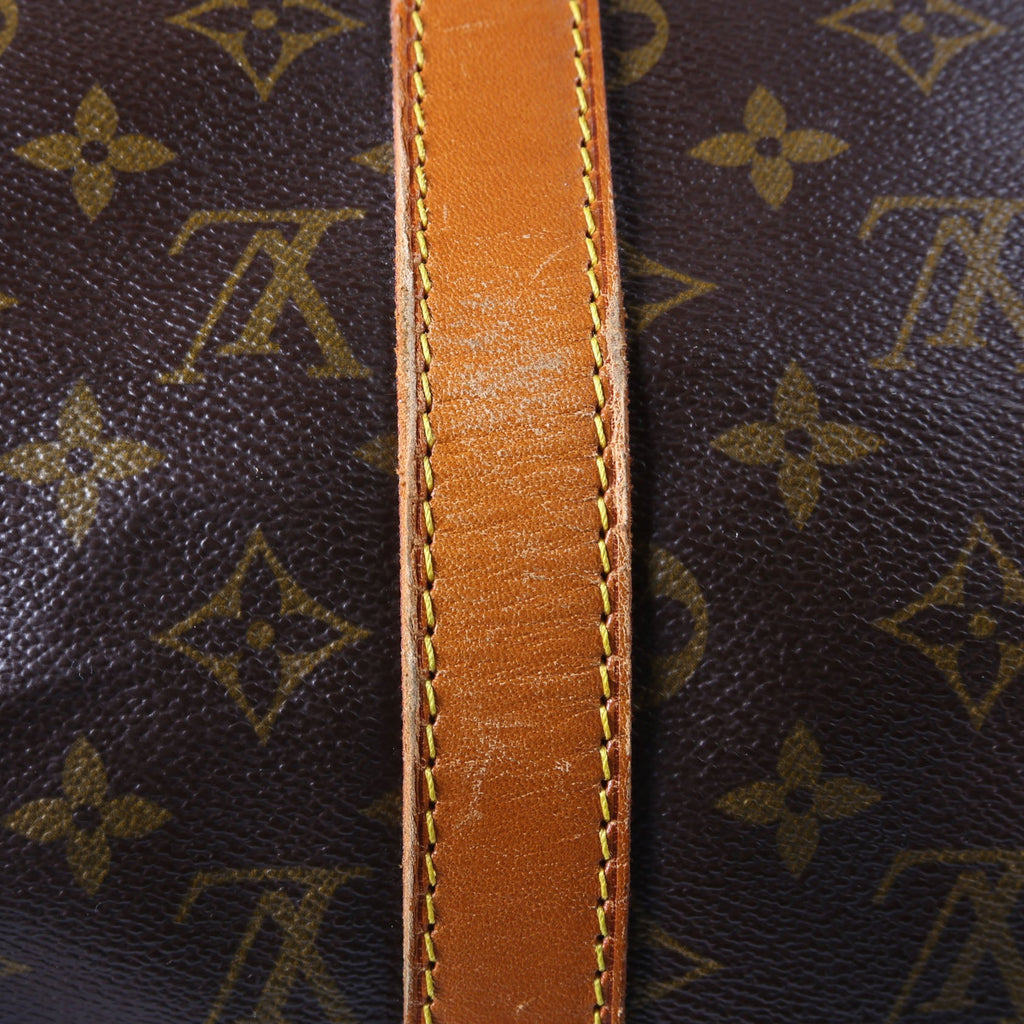 Keepall 50 Monogram Bandouliere Brown