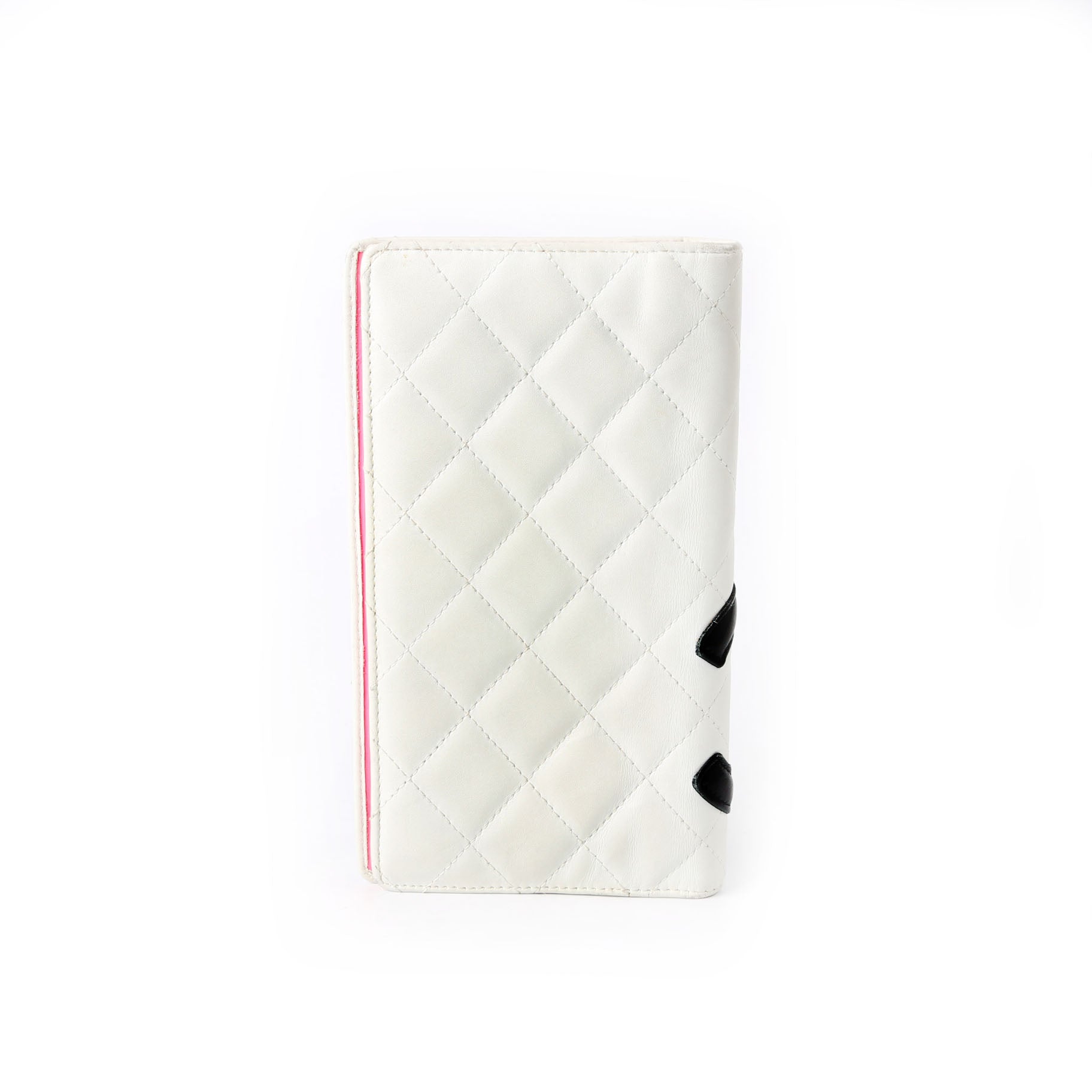 Cambon Ligne Yen Wallet White/Black