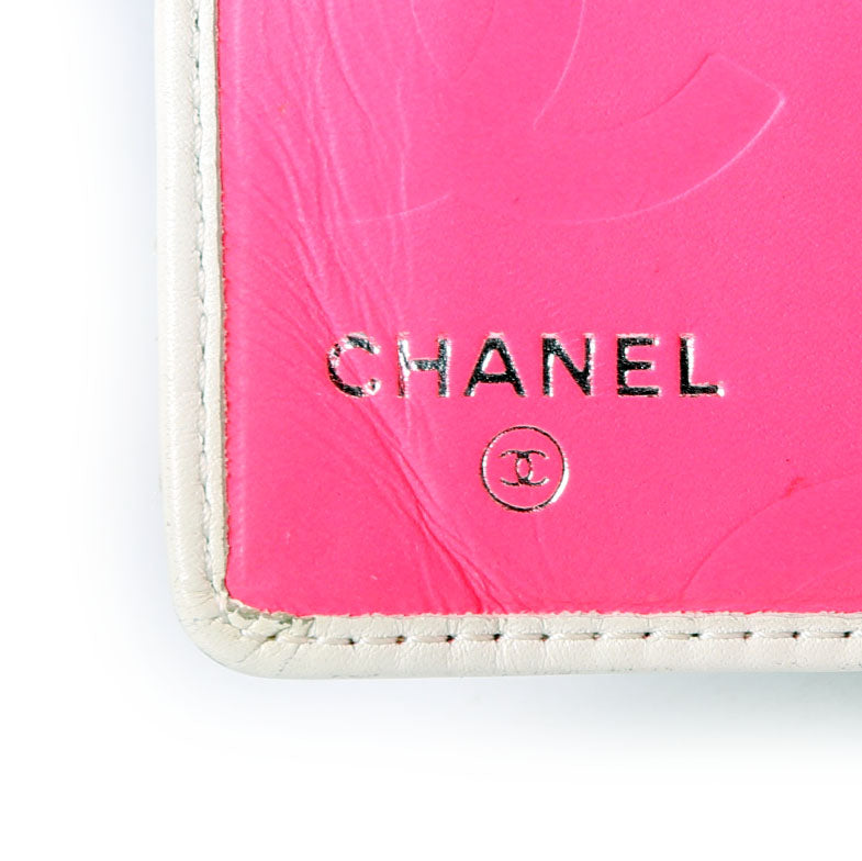 Cambon Ligne Yen Wallet White/Black