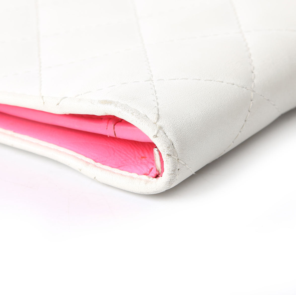 Cambon Ligne Yen Wallet White/Black