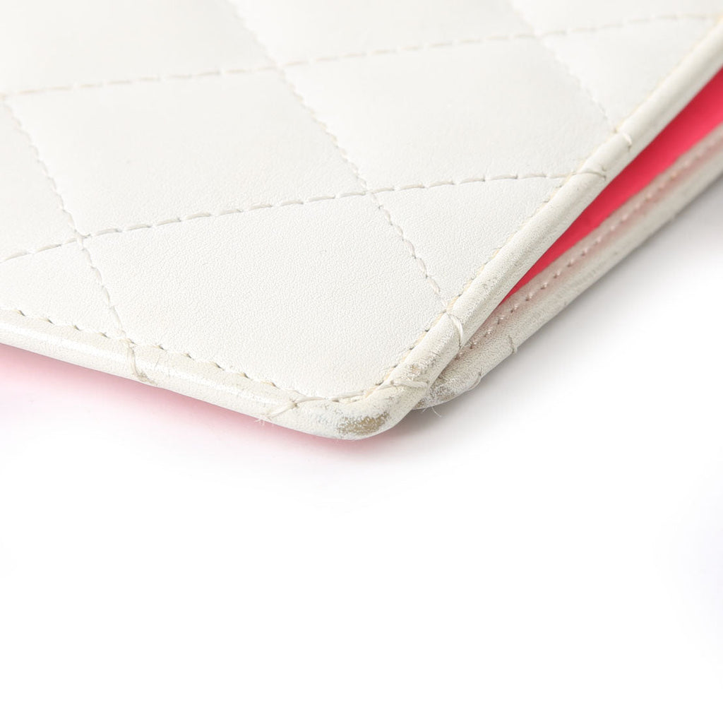Cambon Ligne Yen Wallet White/Black
