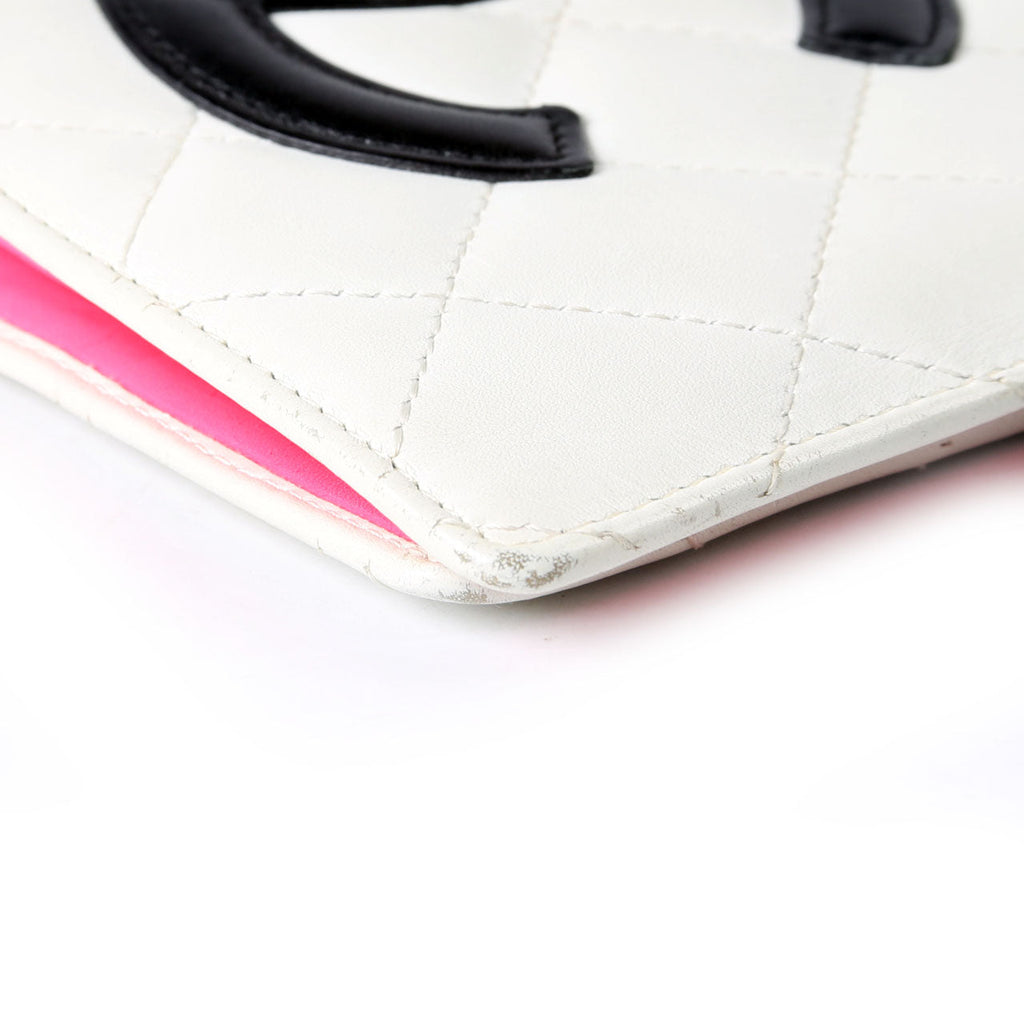 Cambon Ligne Yen Wallet White/Black