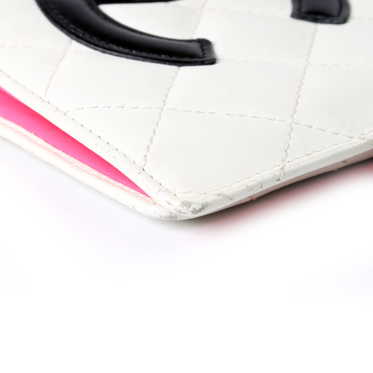 Cambon Ligne Yen Wallet White/Black