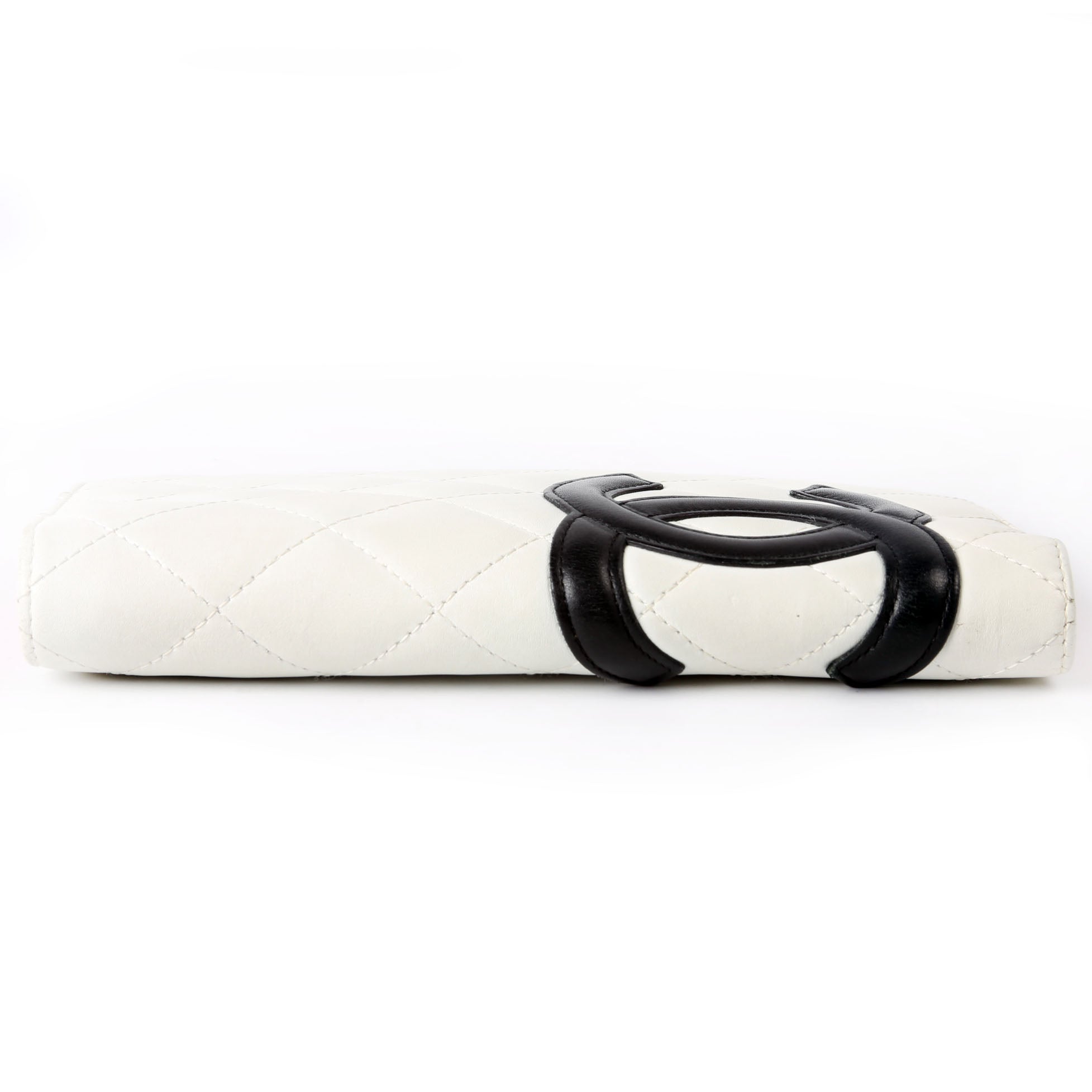 Cambon Ligne Yen Wallet White/Black
