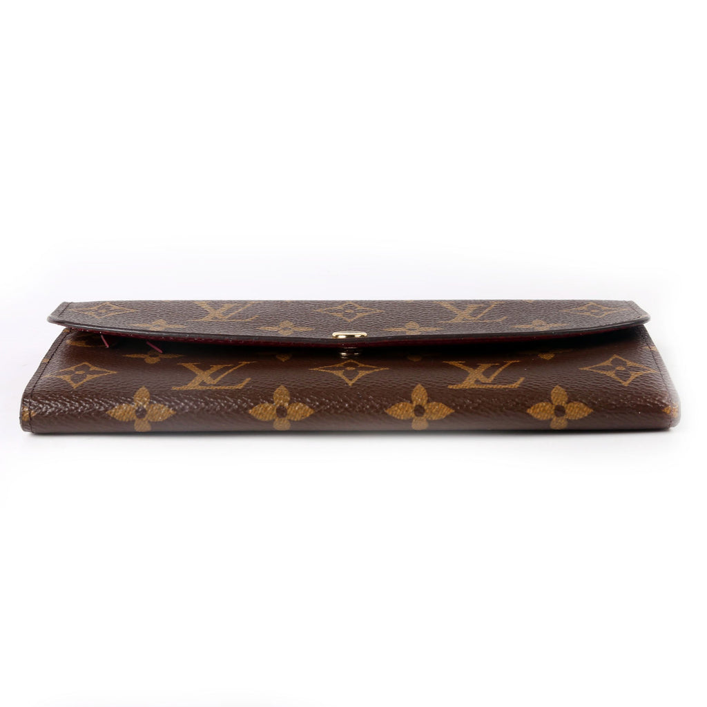 Emilie Wallet Monogram Newer Berry