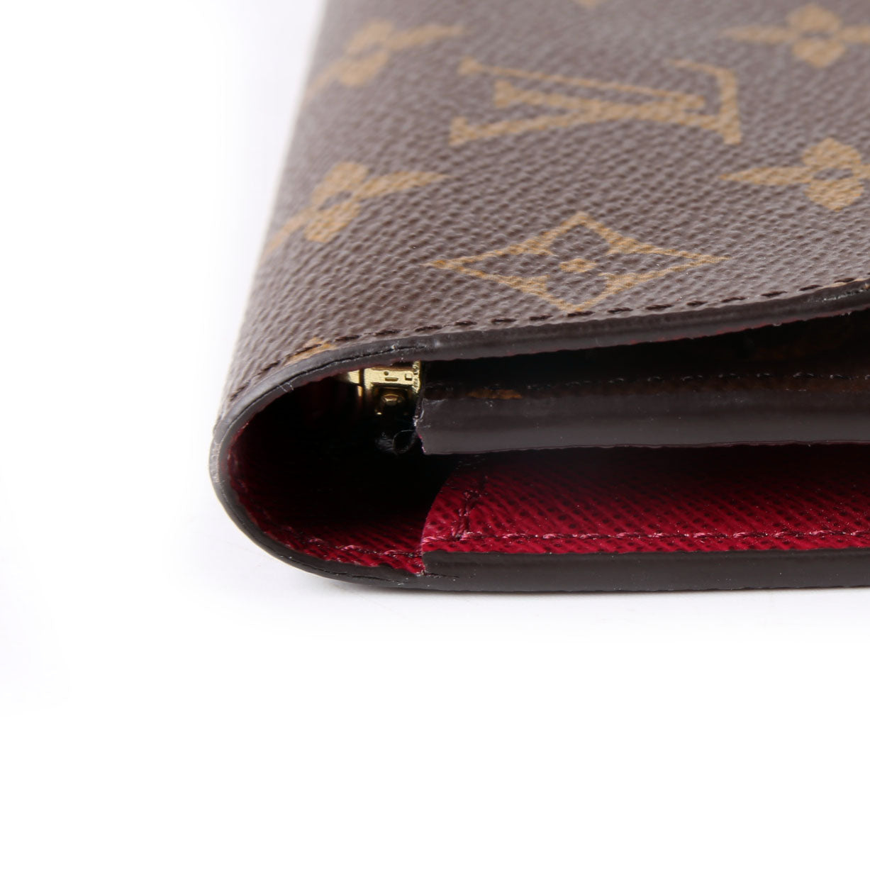 Emilie Wallet Monogram Newer Berry