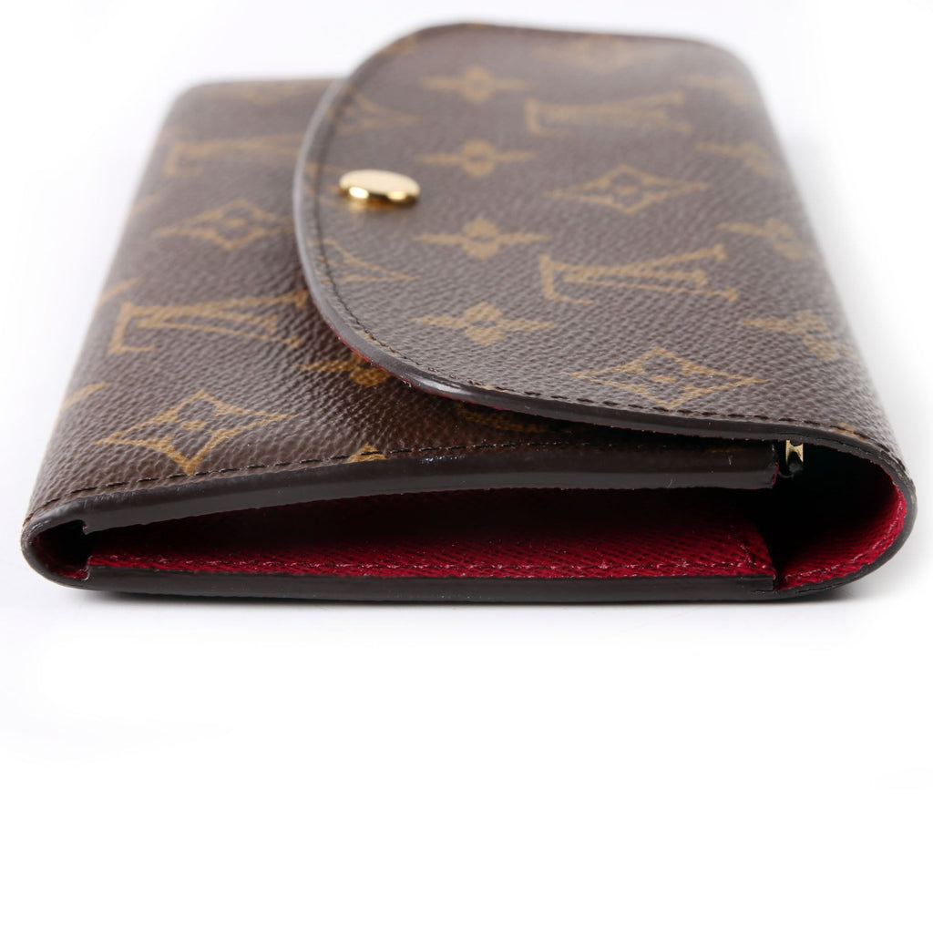 Emilie Wallet Monogram Newer Berry