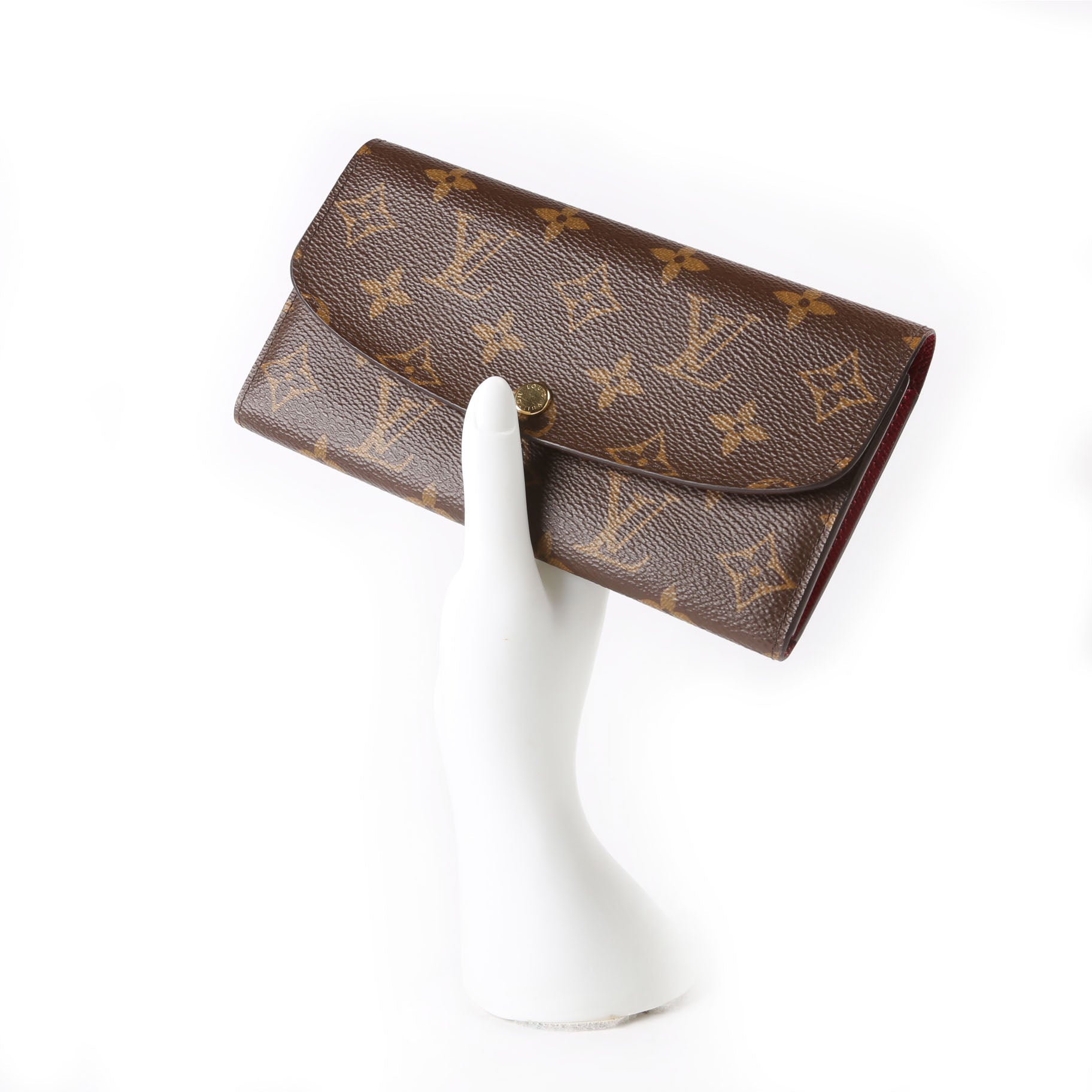 Emilie Wallet Monogram Newer Berry