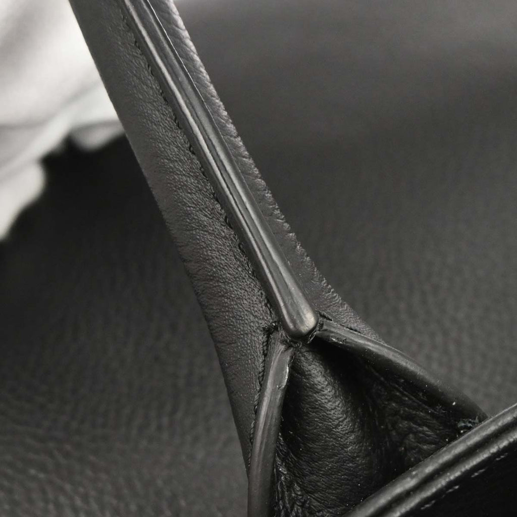 Chanel Black Calfskin Cerf Executive Tote Bag