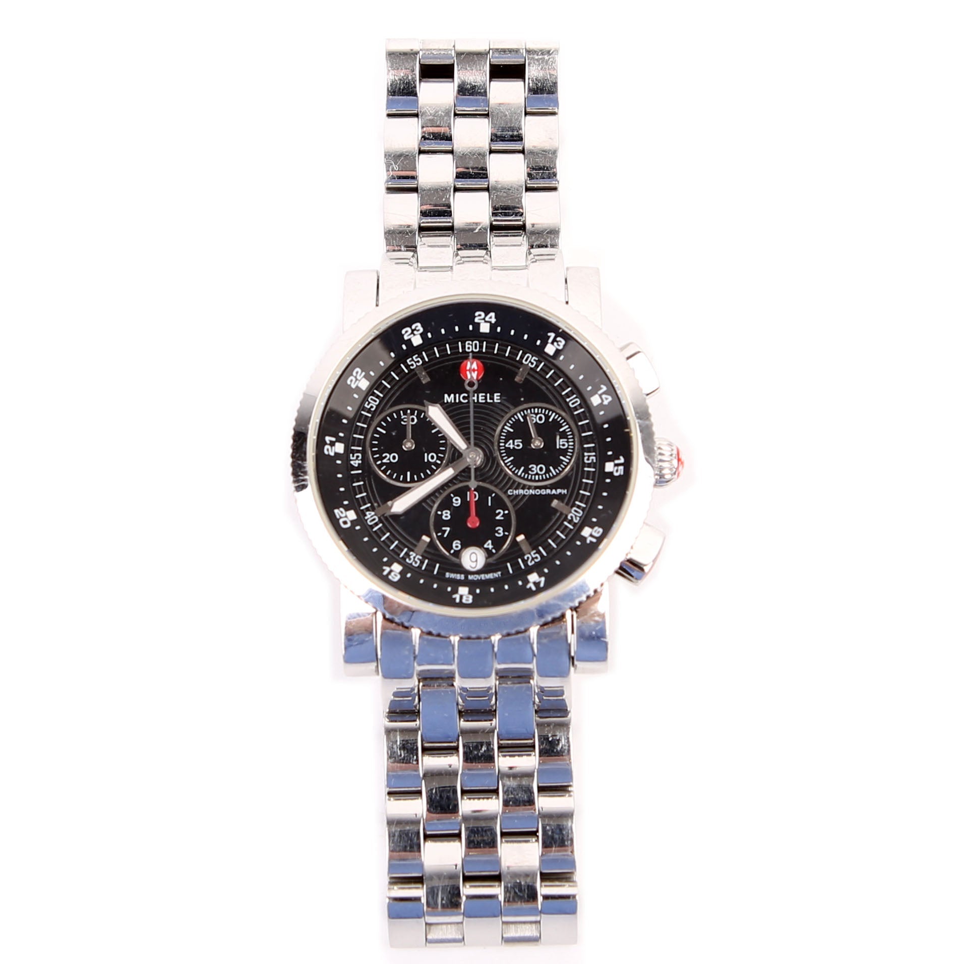 Sport Sail Stainless Steel 38MM Watch Silver