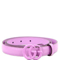 Gucci 409417 GG Marmont Thin Belt Size 95/38 Purple