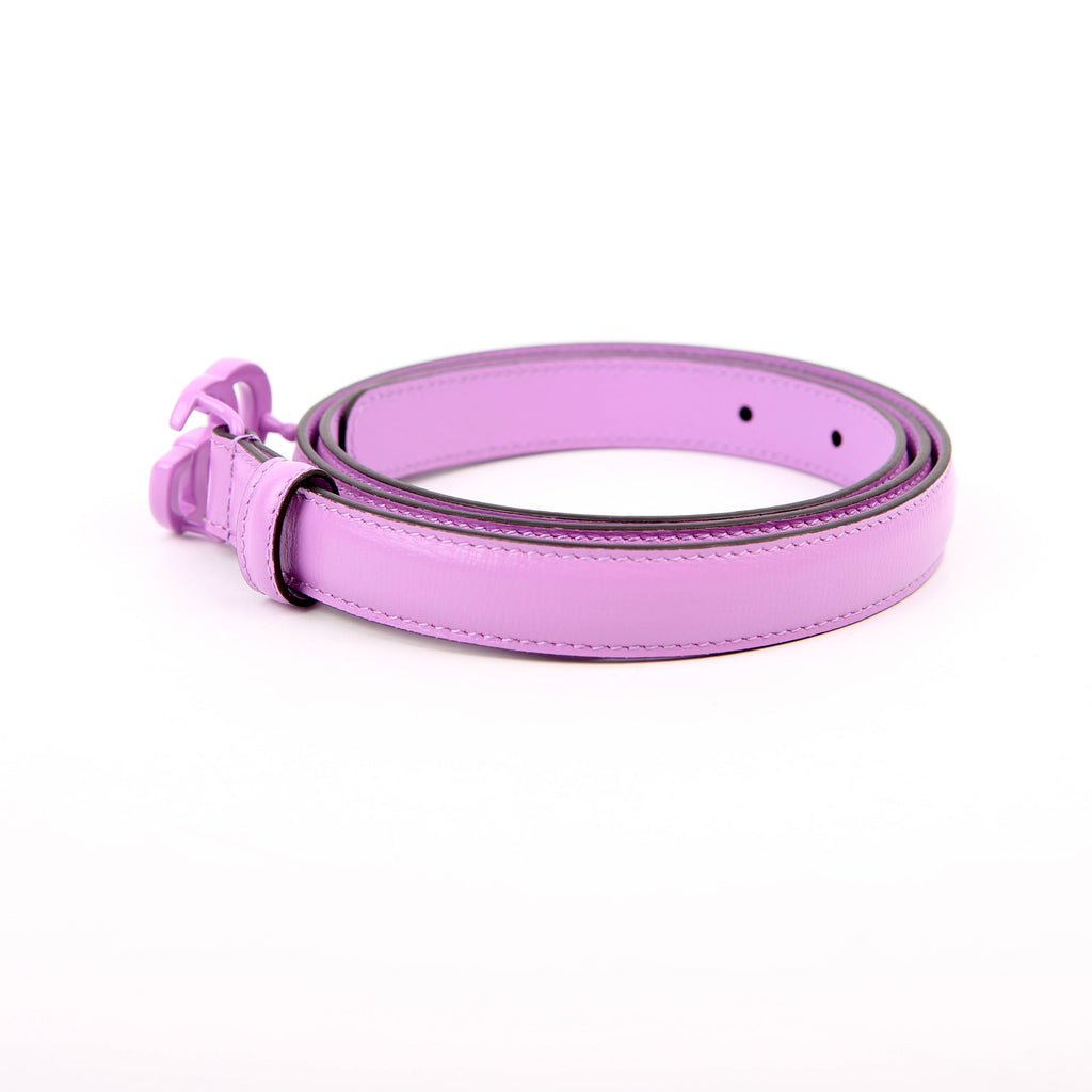 Gucci 409417 GG Marmont Thin Belt Size 95/38 Purple