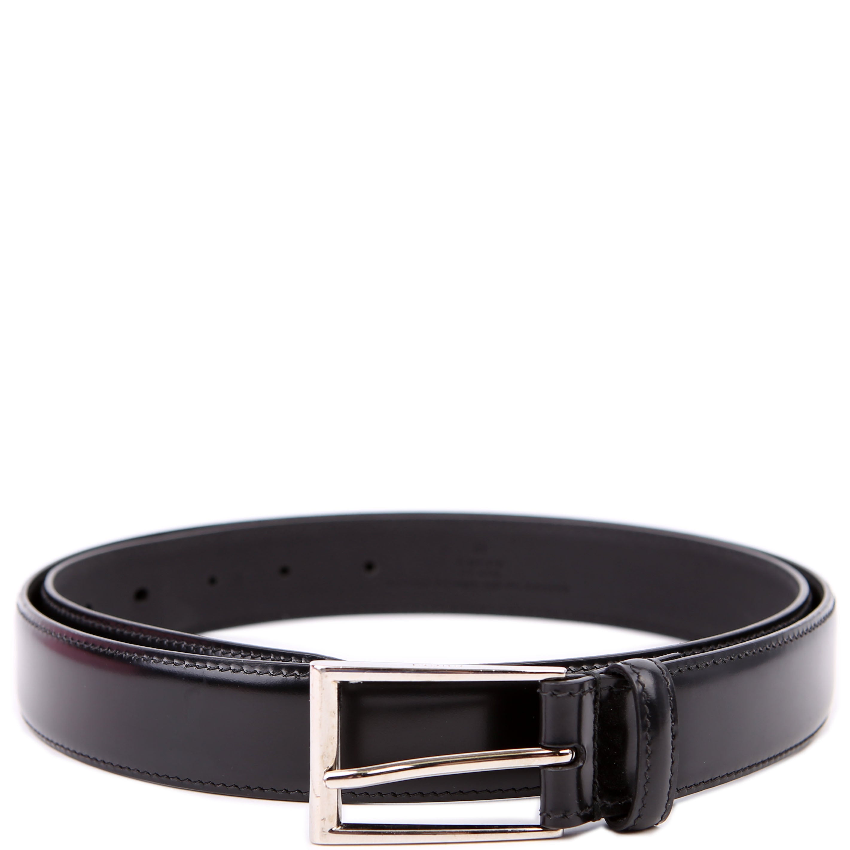 Gucci 474313 Square Buckle Belt Size 110/44 Black