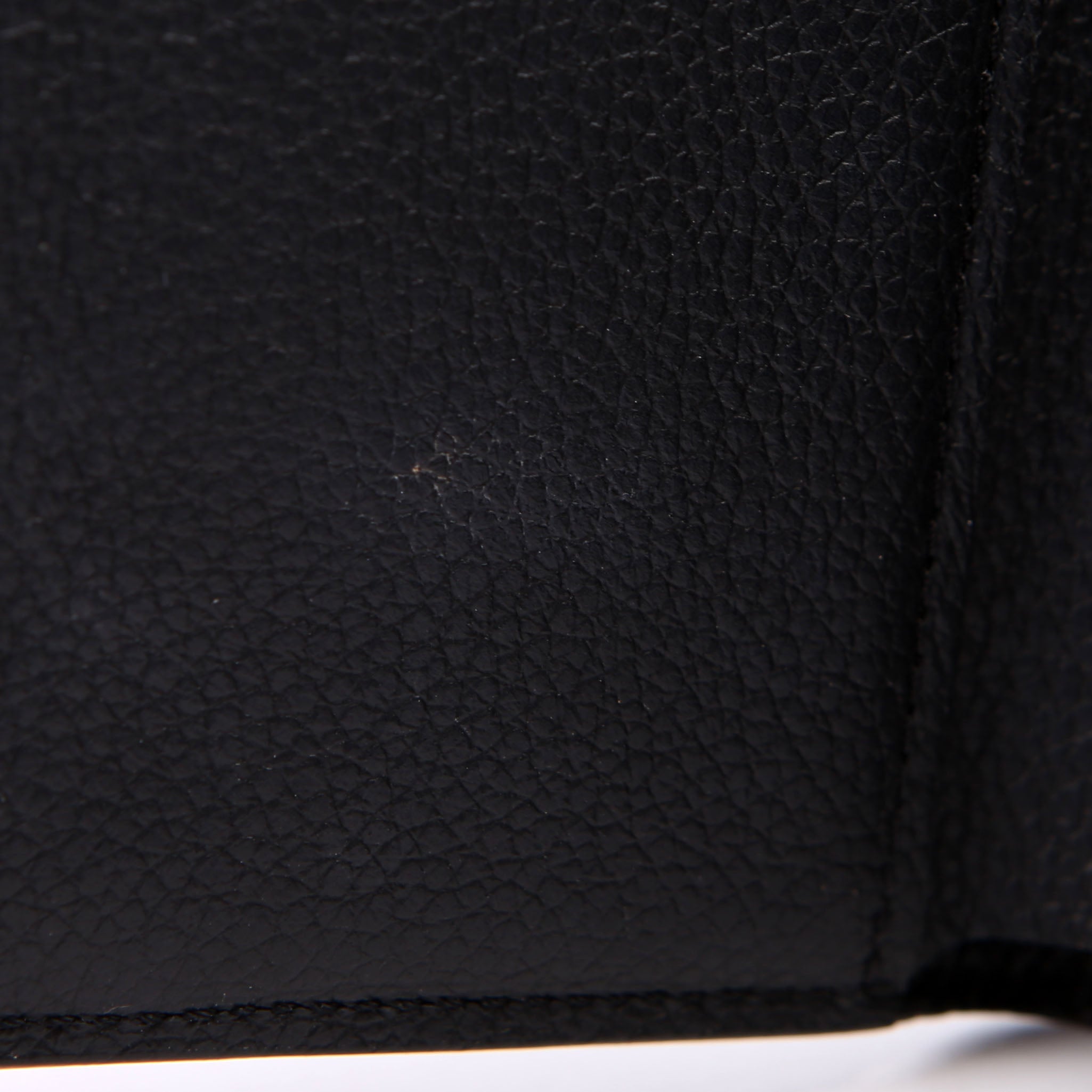 Victorine Wallet Empreinte Black