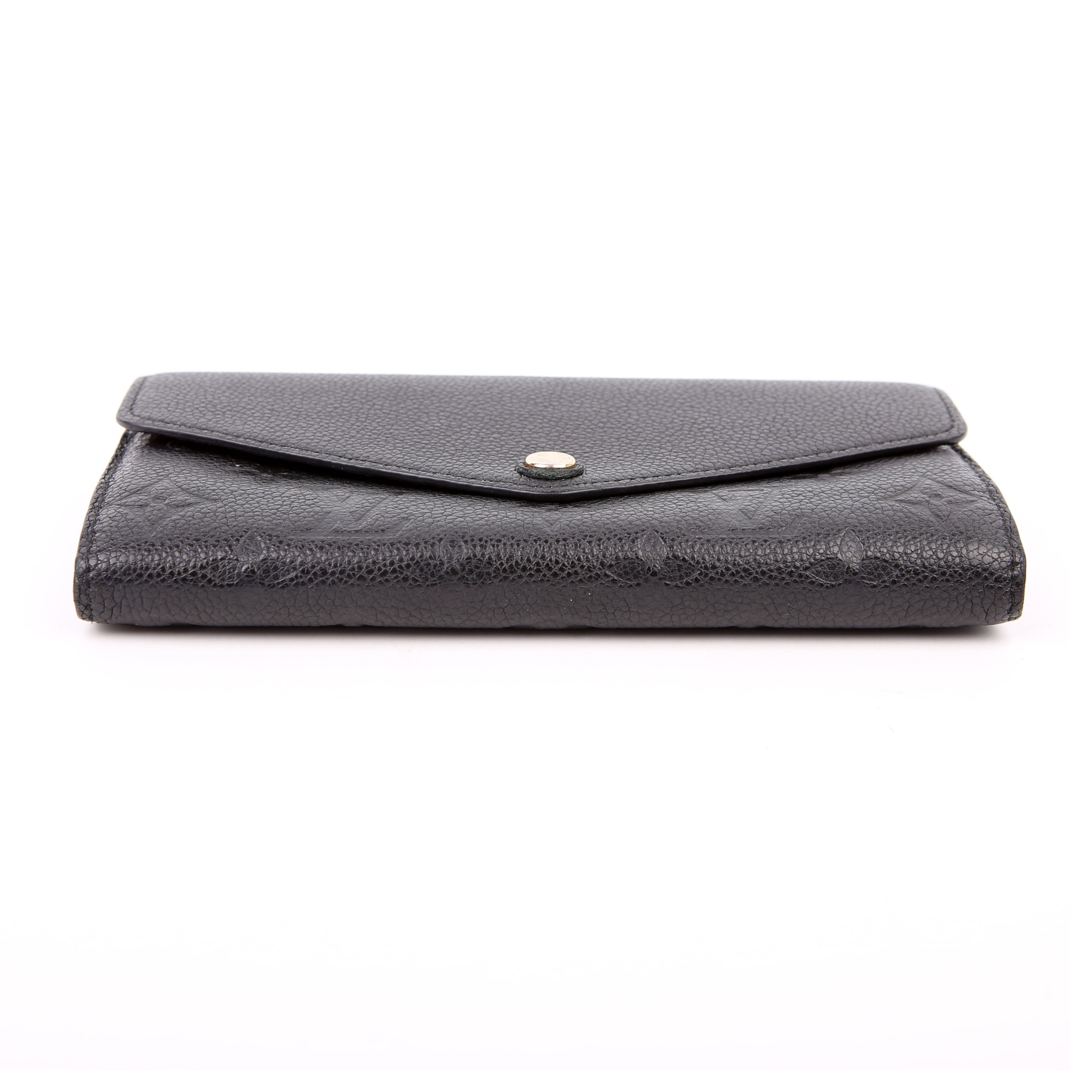 Sarah Wallet Empreinte Newer Black
