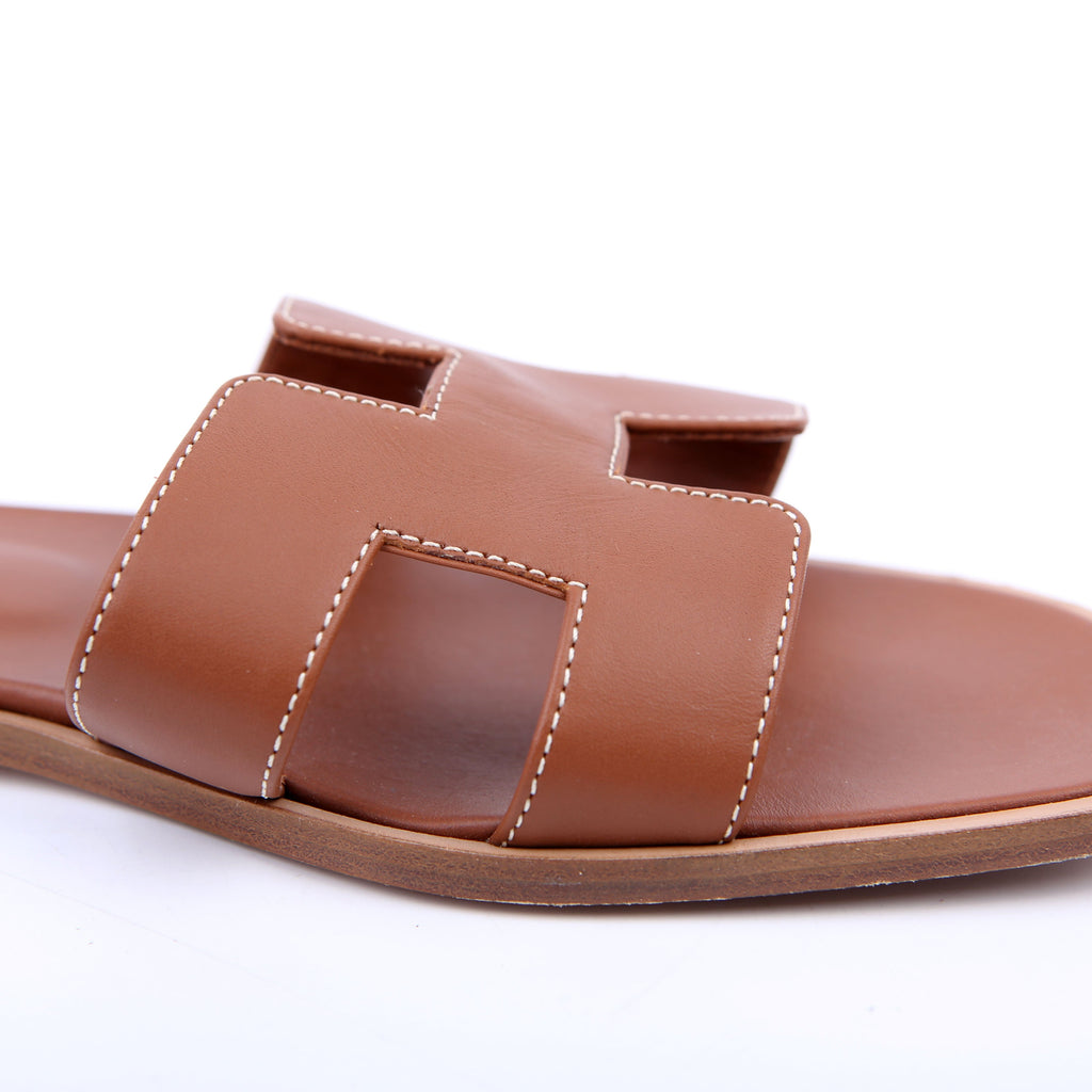 Hermes Oran Sandals Size 41 Brown
